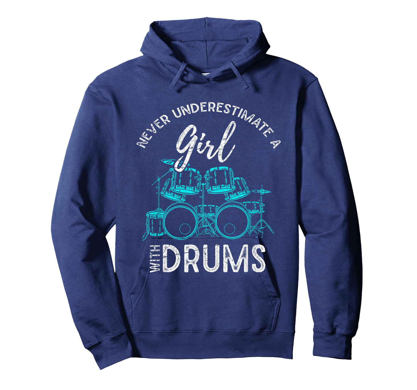 Drumset Percussion Drummer Women Girls Kids Gift Drums T-Shirt