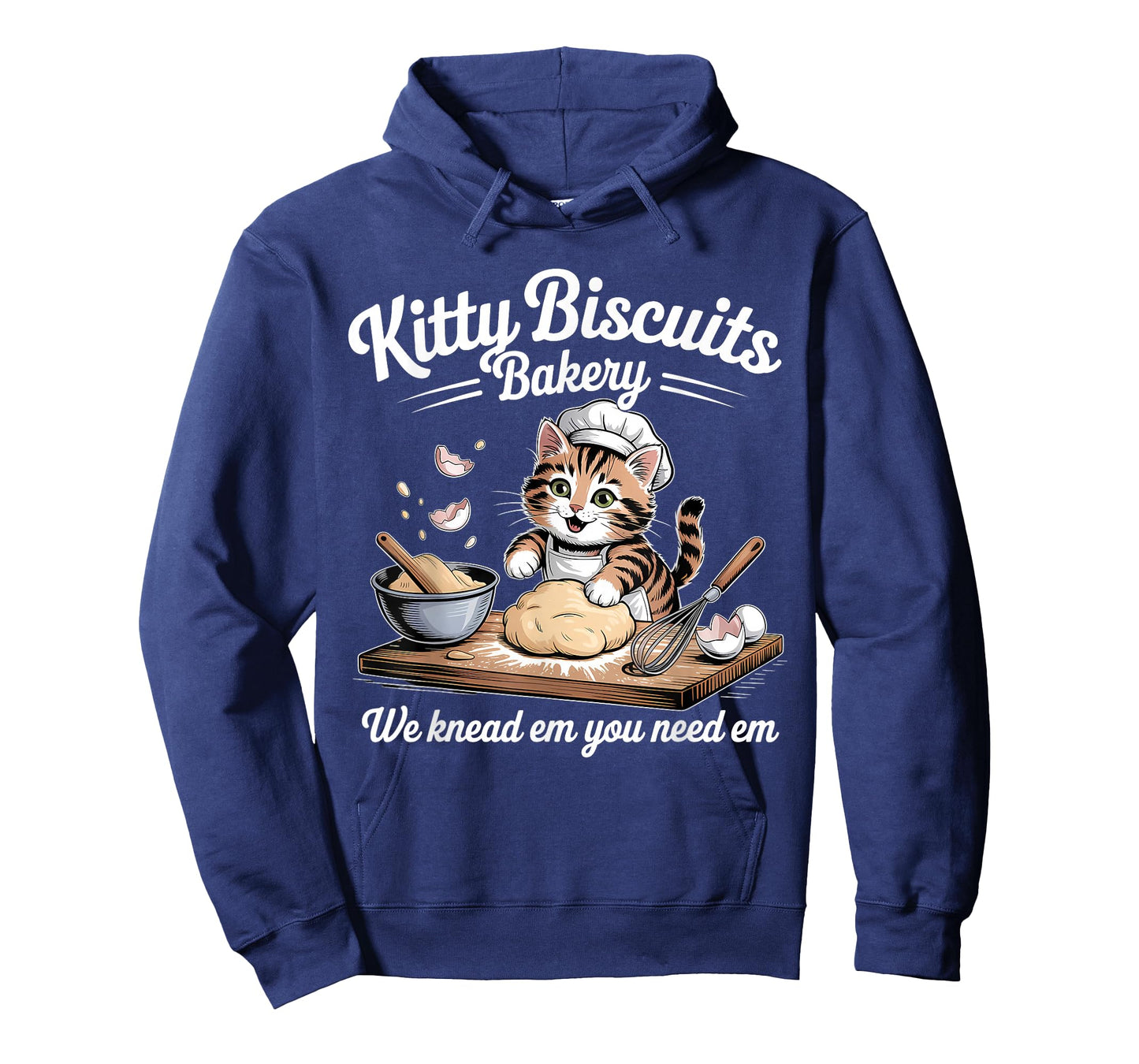 Kitty Biscuits We Knead Em You Need Em Funny Cat Baking T-Shirt