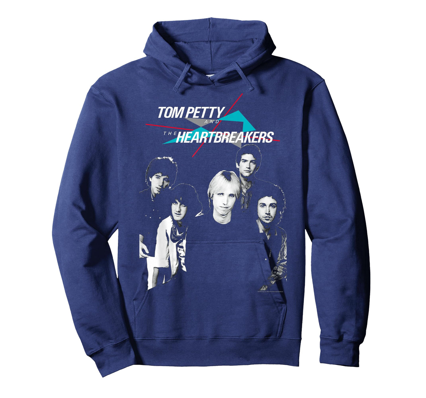 Tom Petty Women's Black Modern Music T-Shirt