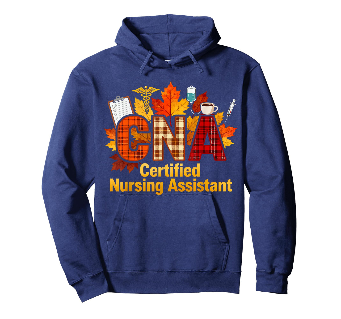 CNA Certified Nursing Assistant Fall Thanksgiving Nurse T-Shirt