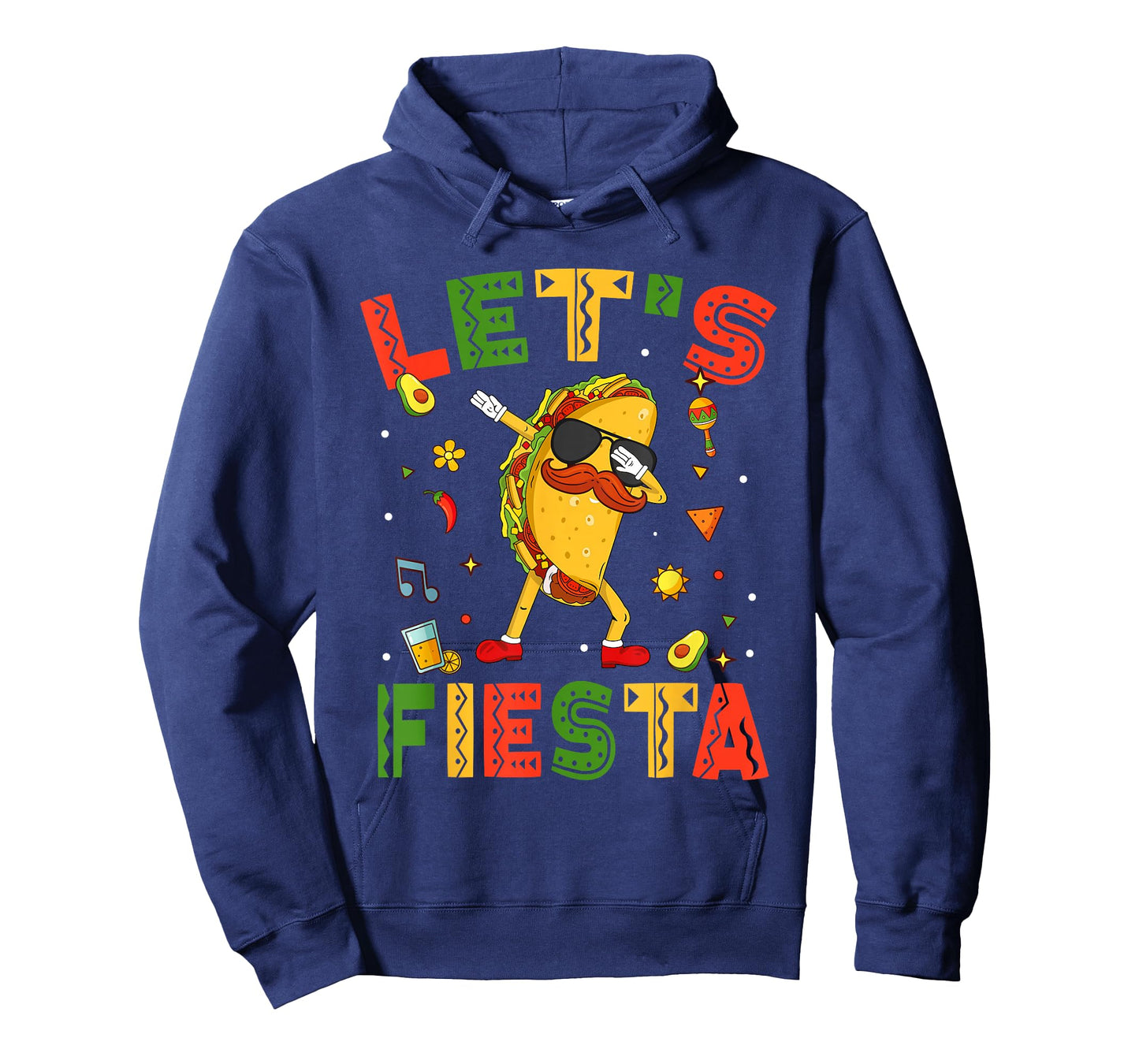Let's Fiesta Tacos Dabbing Cinco De Mayo Mexican Dab Boy Kid T-Shirt