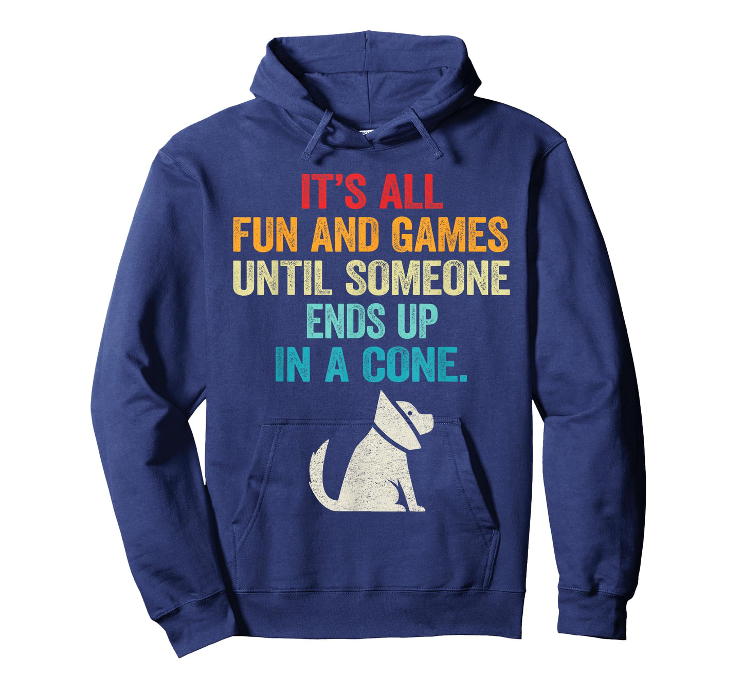 Funny It's Fun and Games Until Someone Ends Up in A Cone T-Shirt