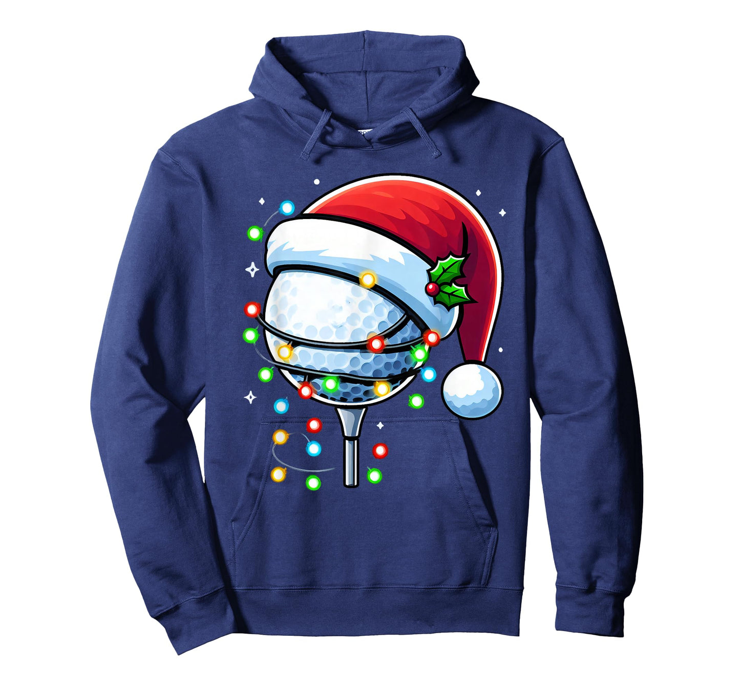 Christmas Golf Xmas Santa Golf Lover Men Boys Girls Kids T-Shirt