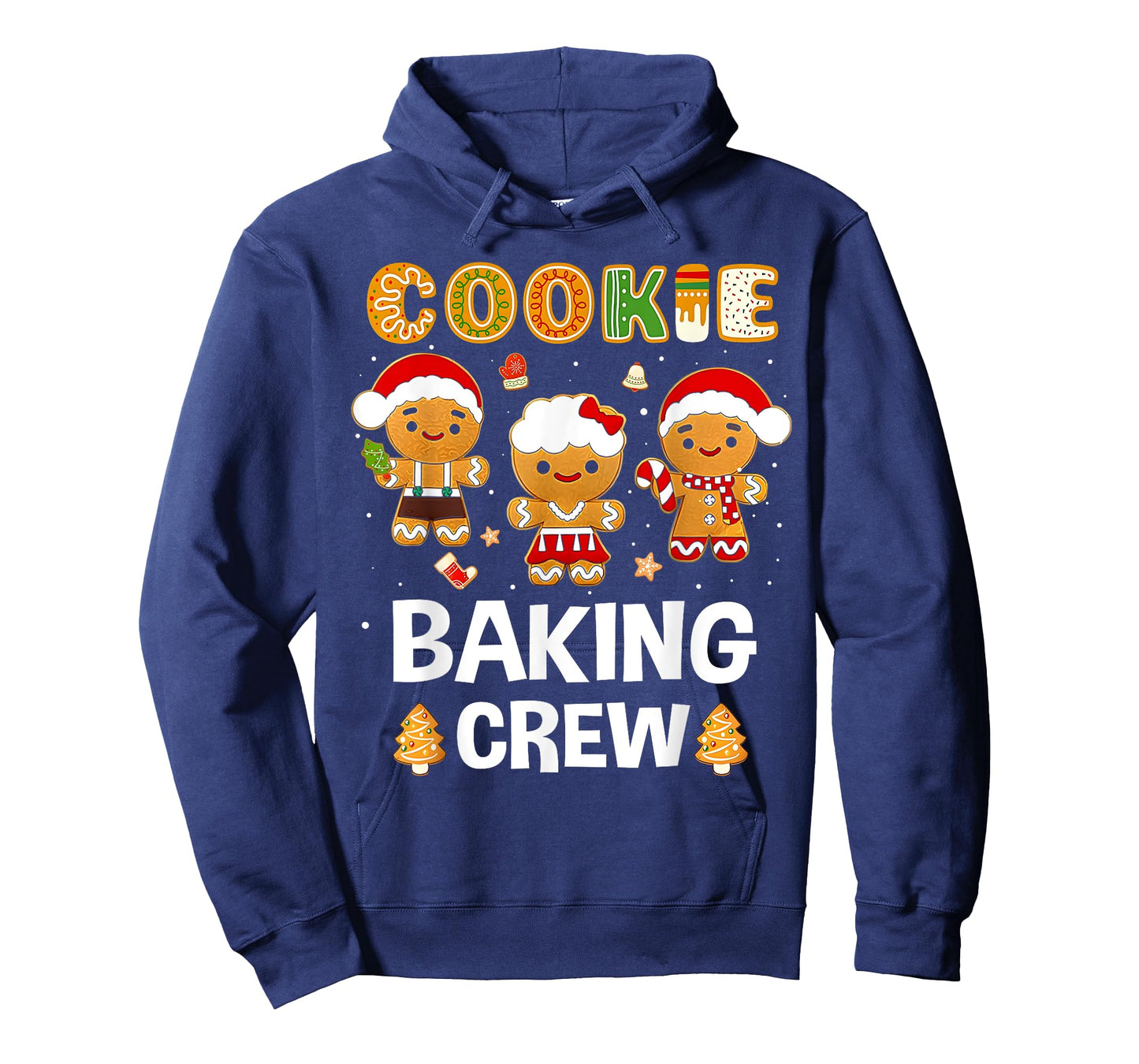 Cookie Baking Crew Christmas Santa Family Gingerbread Team T-Shirt
