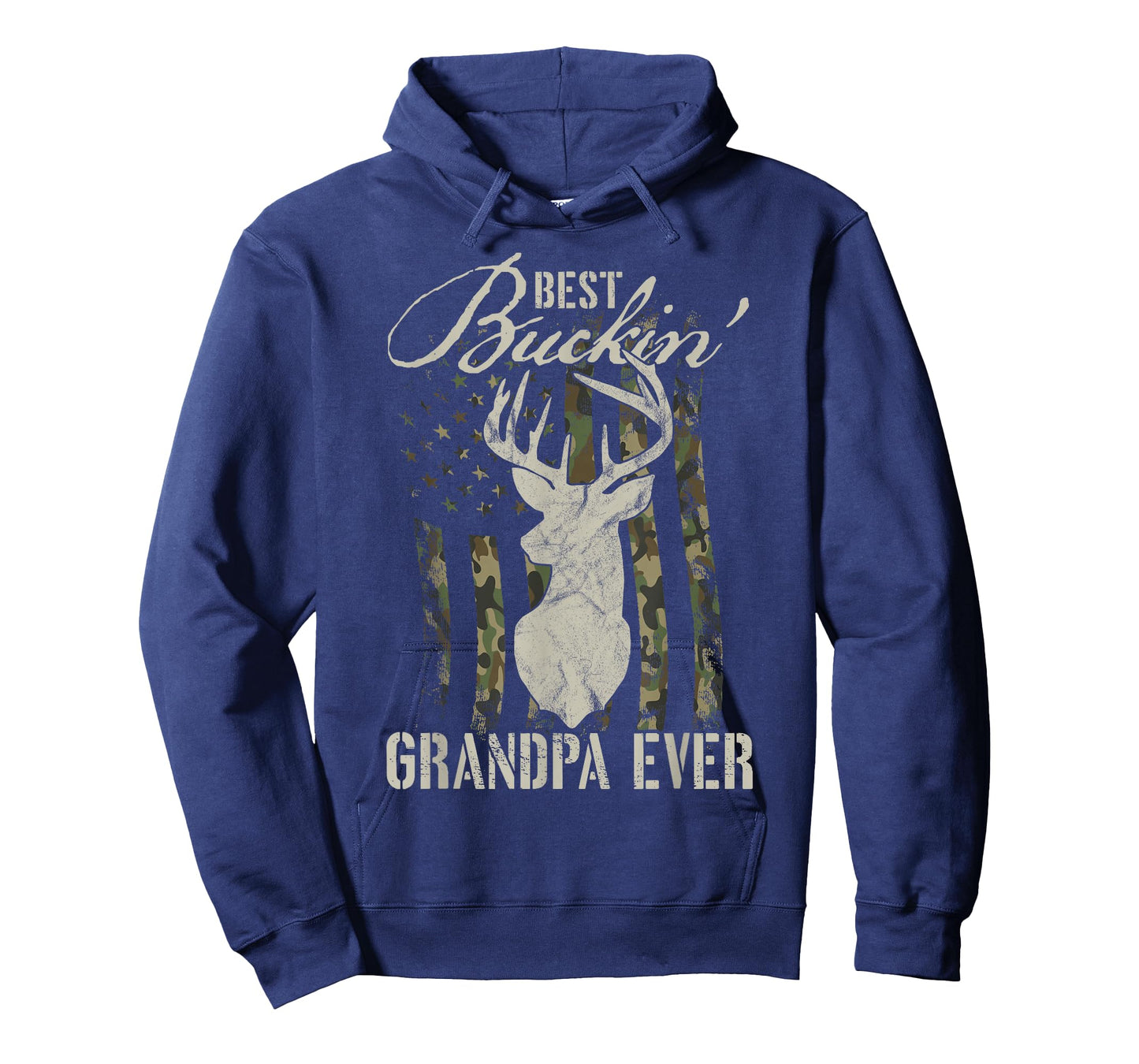 Best Buckin' Grandpa Ever Hunter Camouflage Camo Fathers Day T-Shirt