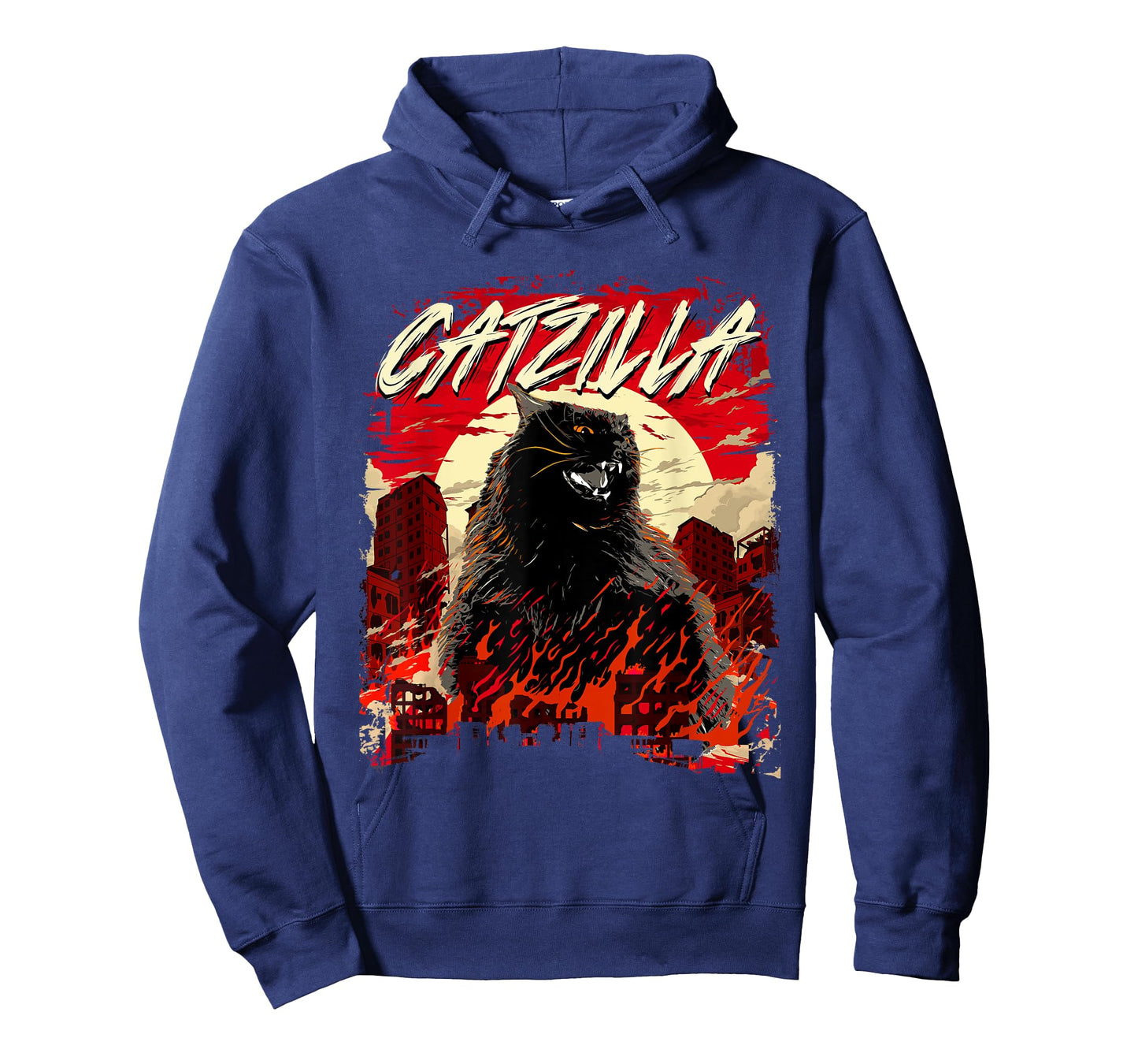 Catzilla - Cat Lover Kitten Owner Kitty T-Shirt for Men Women Girls Kids