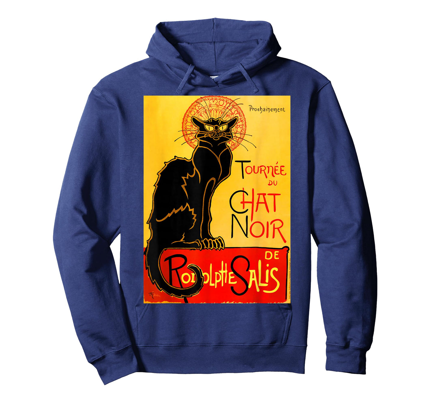 Le Chat Noir The Black Cat T Shirt Art Nouveau Cat Gift T-Shirt