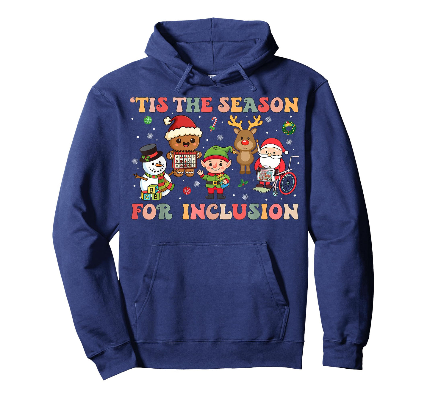 Tis The Season for Inclusion Christmas Sped Teacher T-Shirt