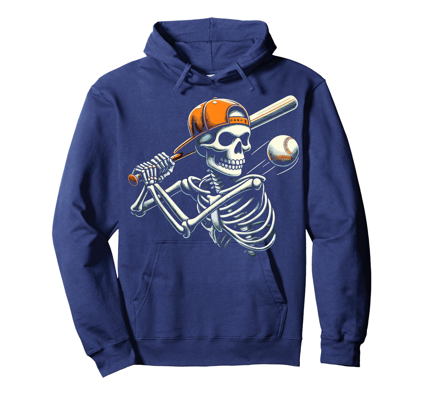 Halloween Boys Batting Skeleton Baseball T-Shirt