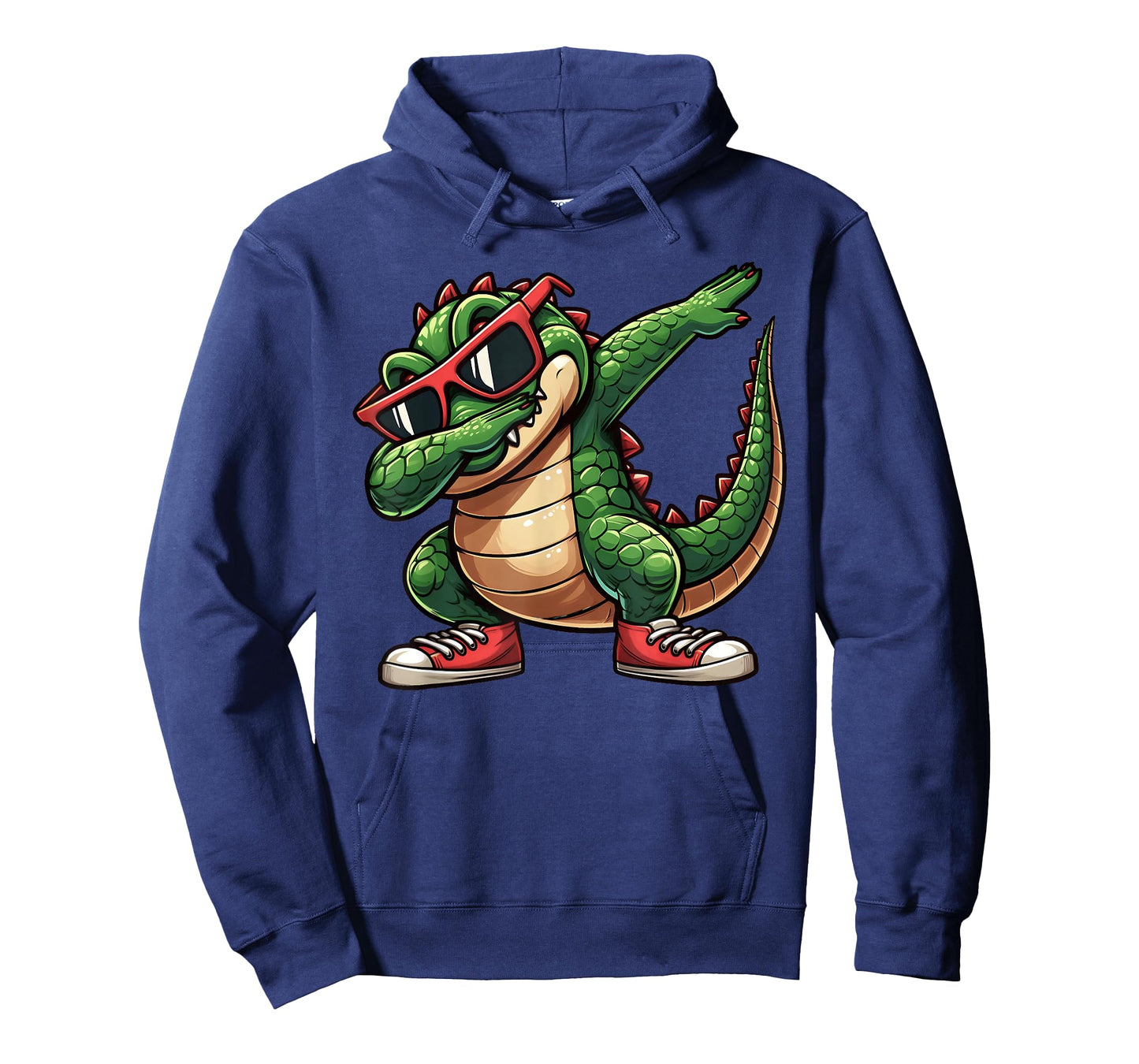 Dabbing Crocodile with Sunglasses Alligator Animal Boys Kids T-Shirt