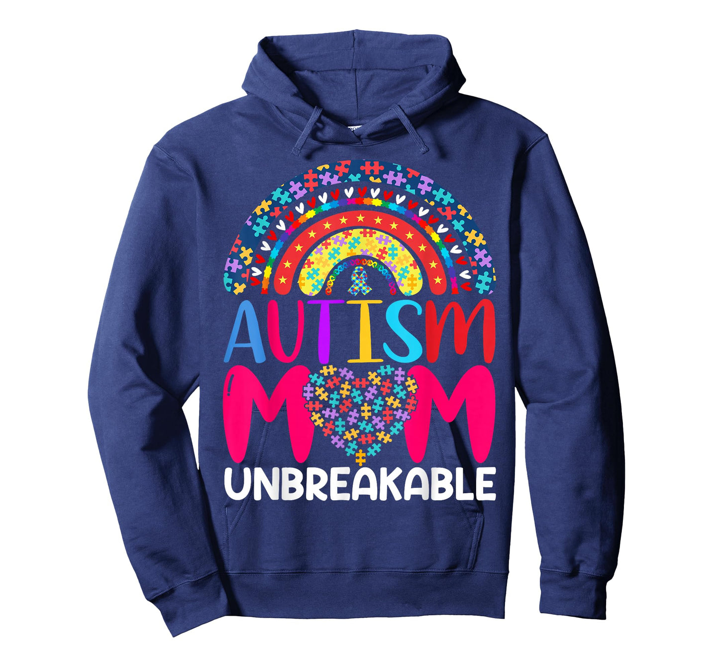 Autism Mom Unbreakable T-Shirt, Black
