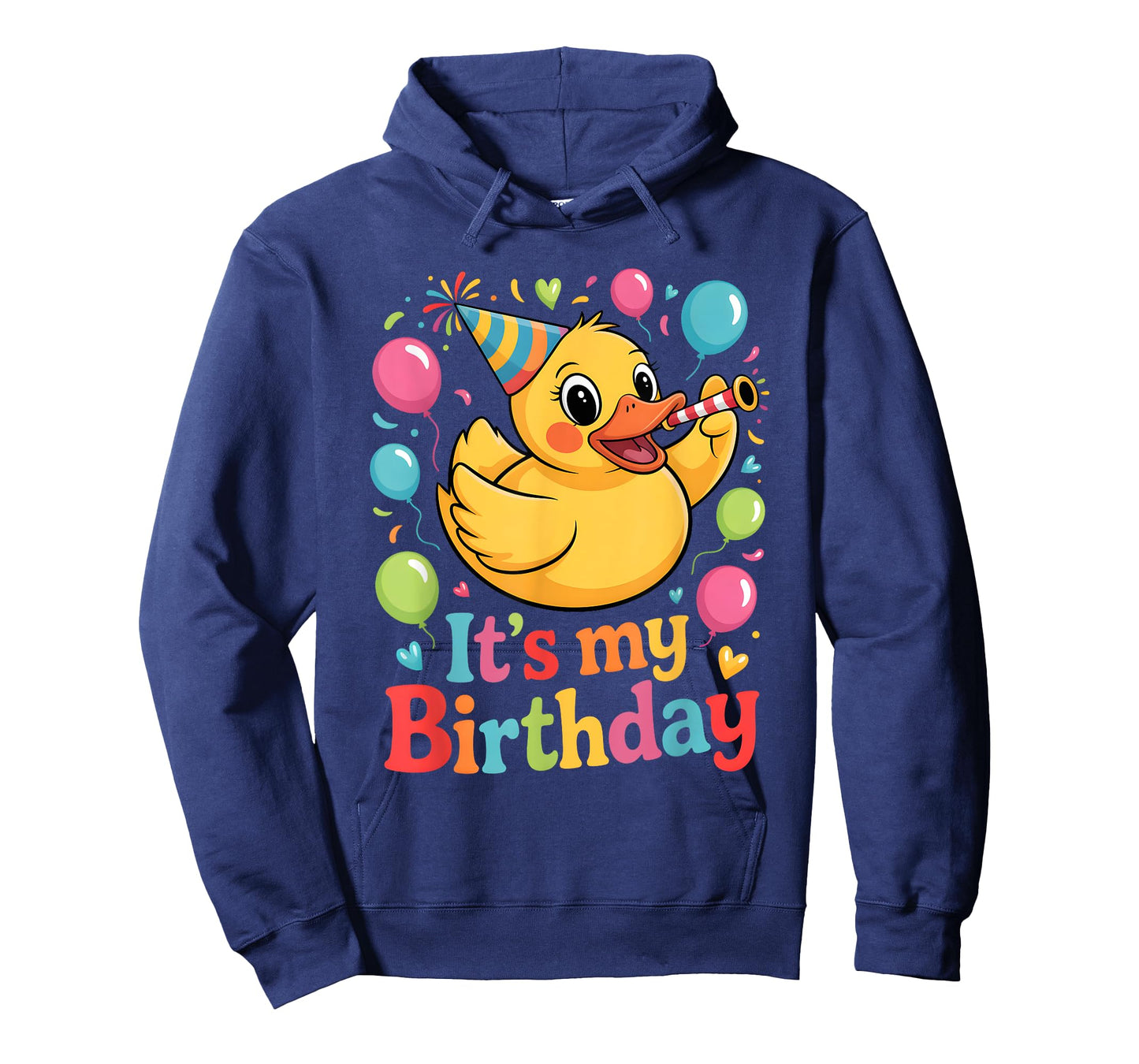It's My Birthday Rubber Duck Lover Kids Girls Boys Bday T-Shirt