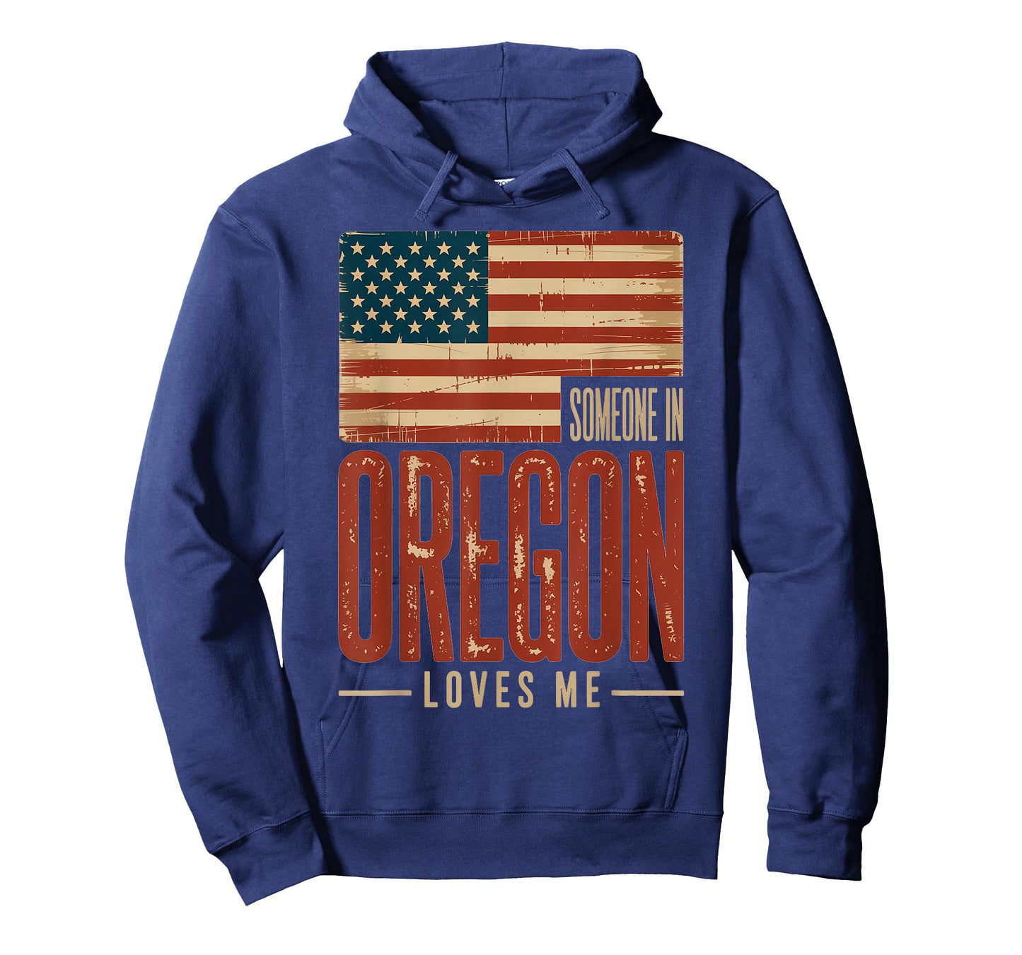 Someone in Oregon Loves Me US Flag T-Shirt