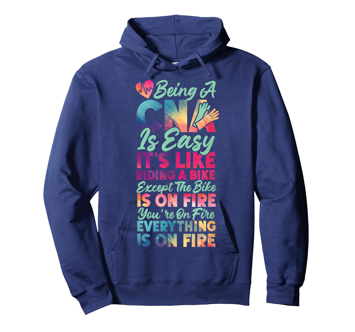 CNA Nurse Certified Nursing Assistant Being A Cna Is Easy T-Shirt