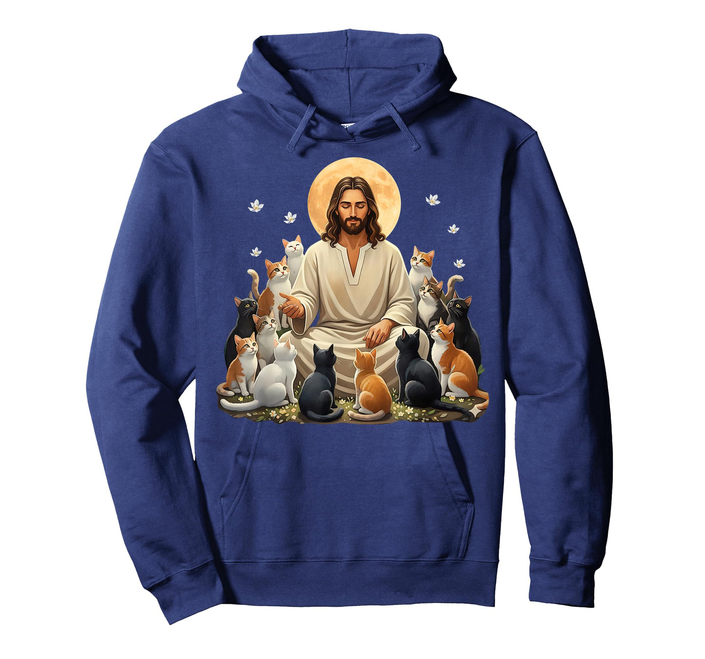 Cats and Jesus Christ Christian T-Shirt