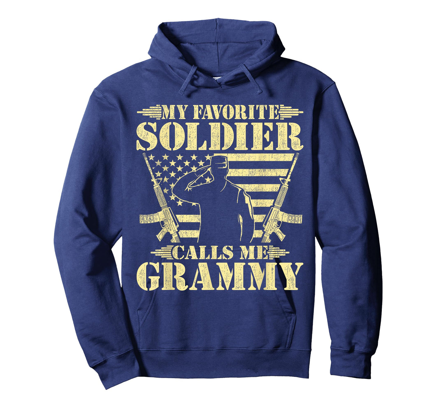 My Favorite Soldier Calls Me Grammy - Proud Military Grandma T-Shirt