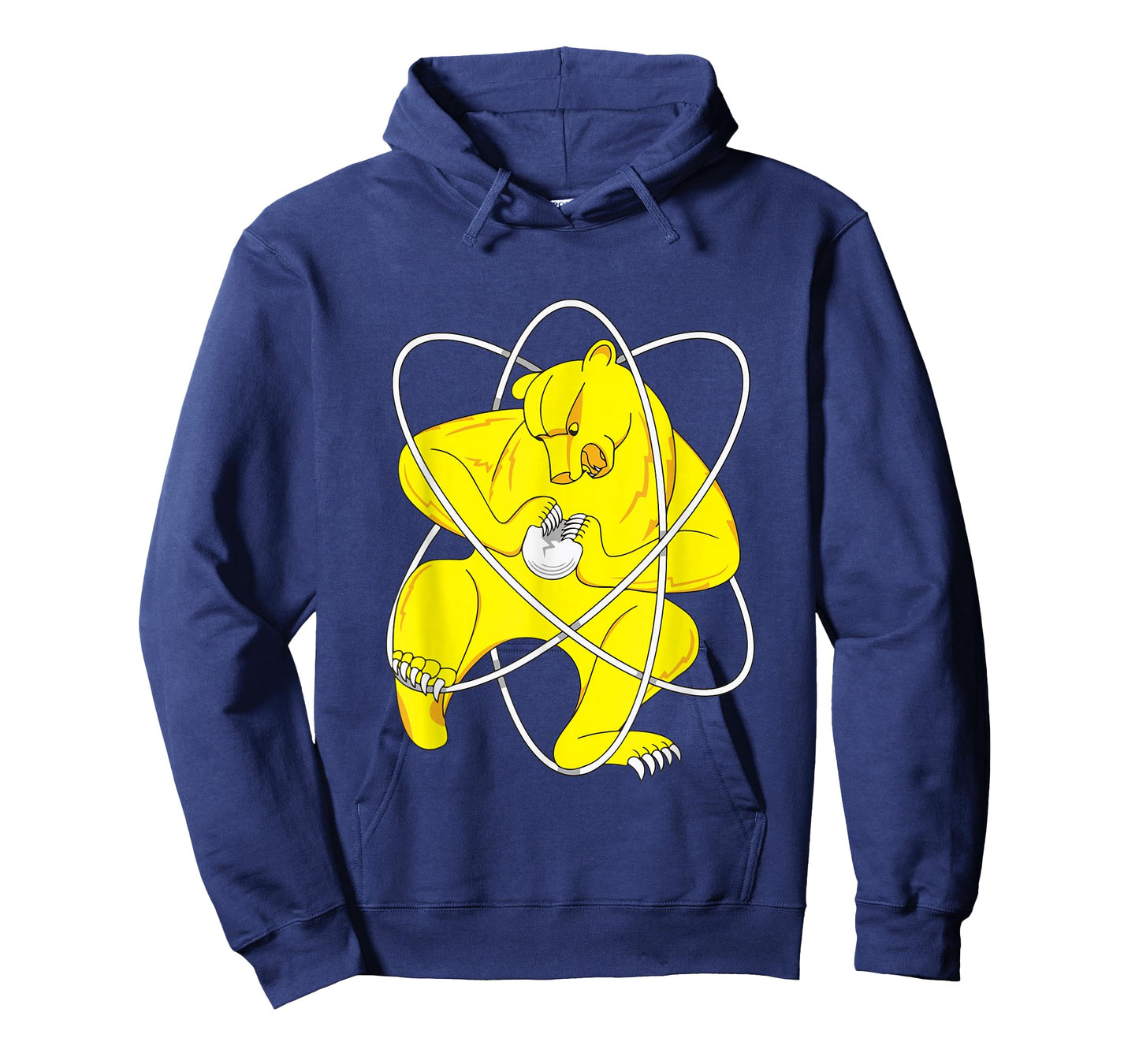Zheleznogorsk Bear Splitting Atom T-Shirt | Russian Flag T-Shirt