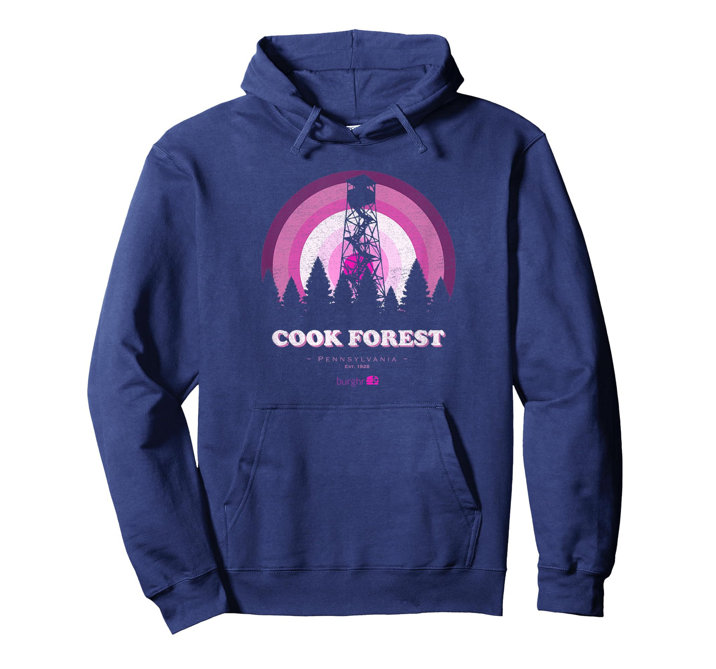 Cook Forest - Fire Tower - Womens T-Shirt