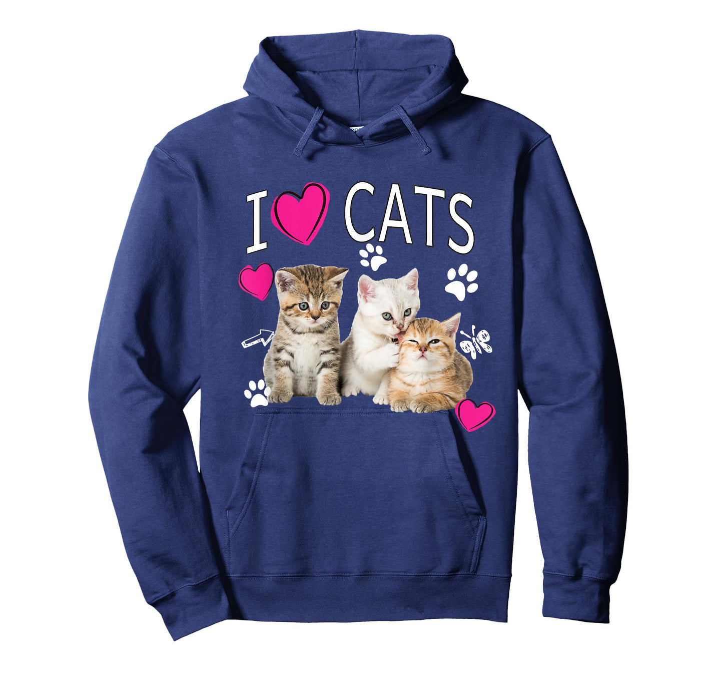I Love Cats Shirt | Cat lover - I love Kittens T-shirt Gift T-Shirt