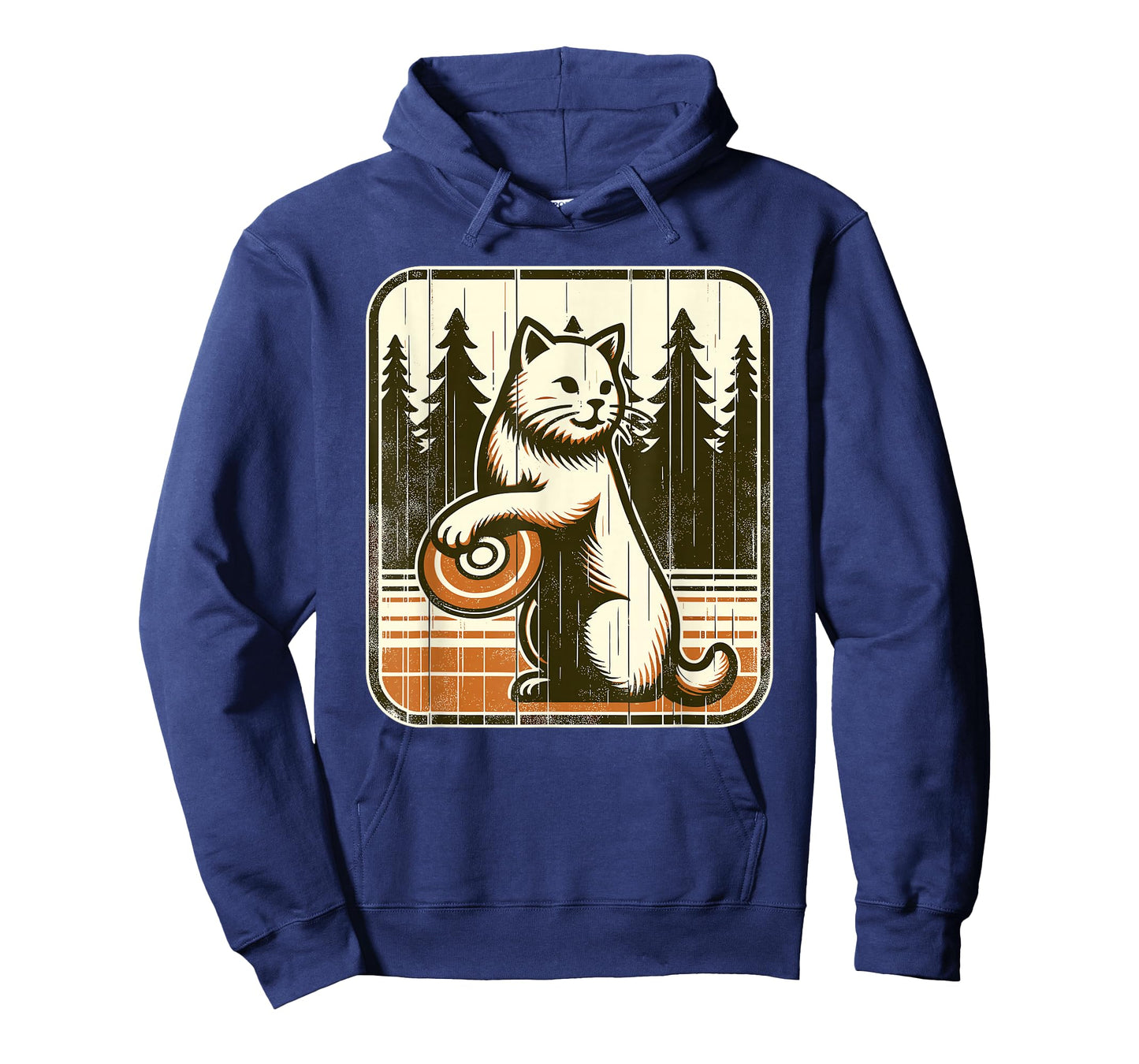 Disc Golfer Cat Disc Golf Player T-Shirt