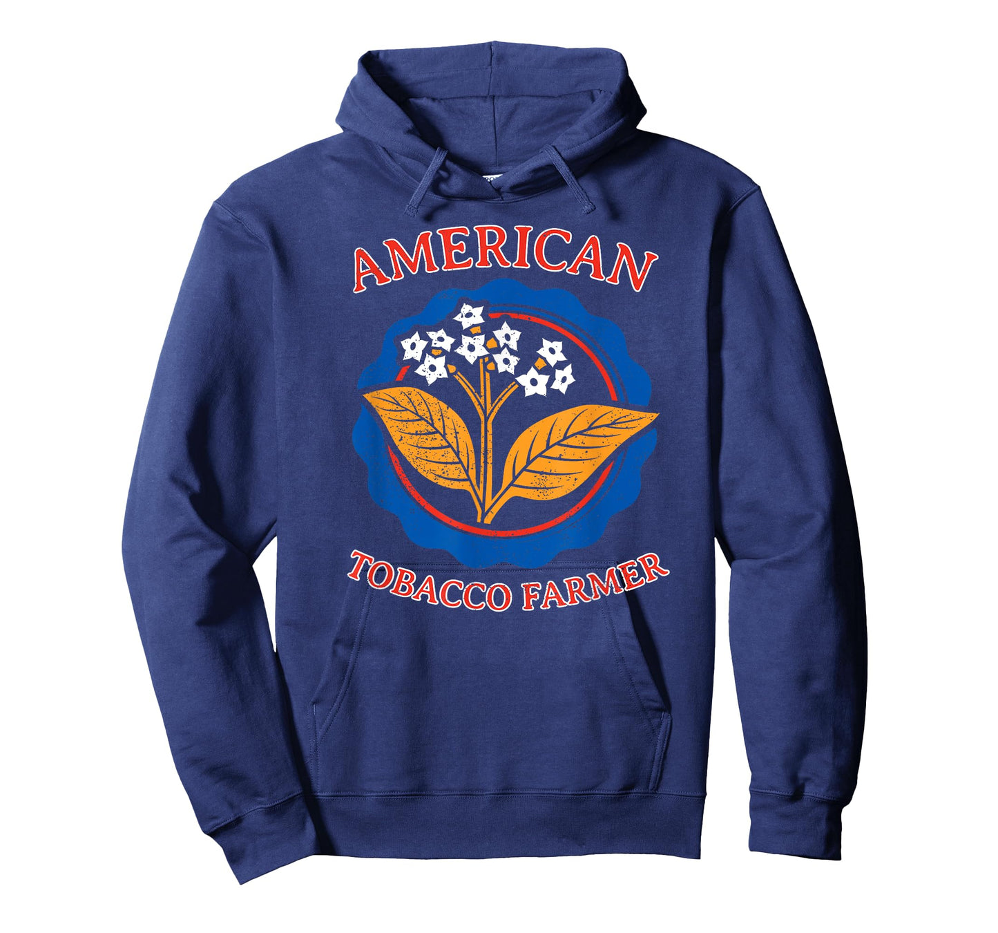 American Tobacco Farmer Leaf Grower Weed Agriculture Farming T-Shirt