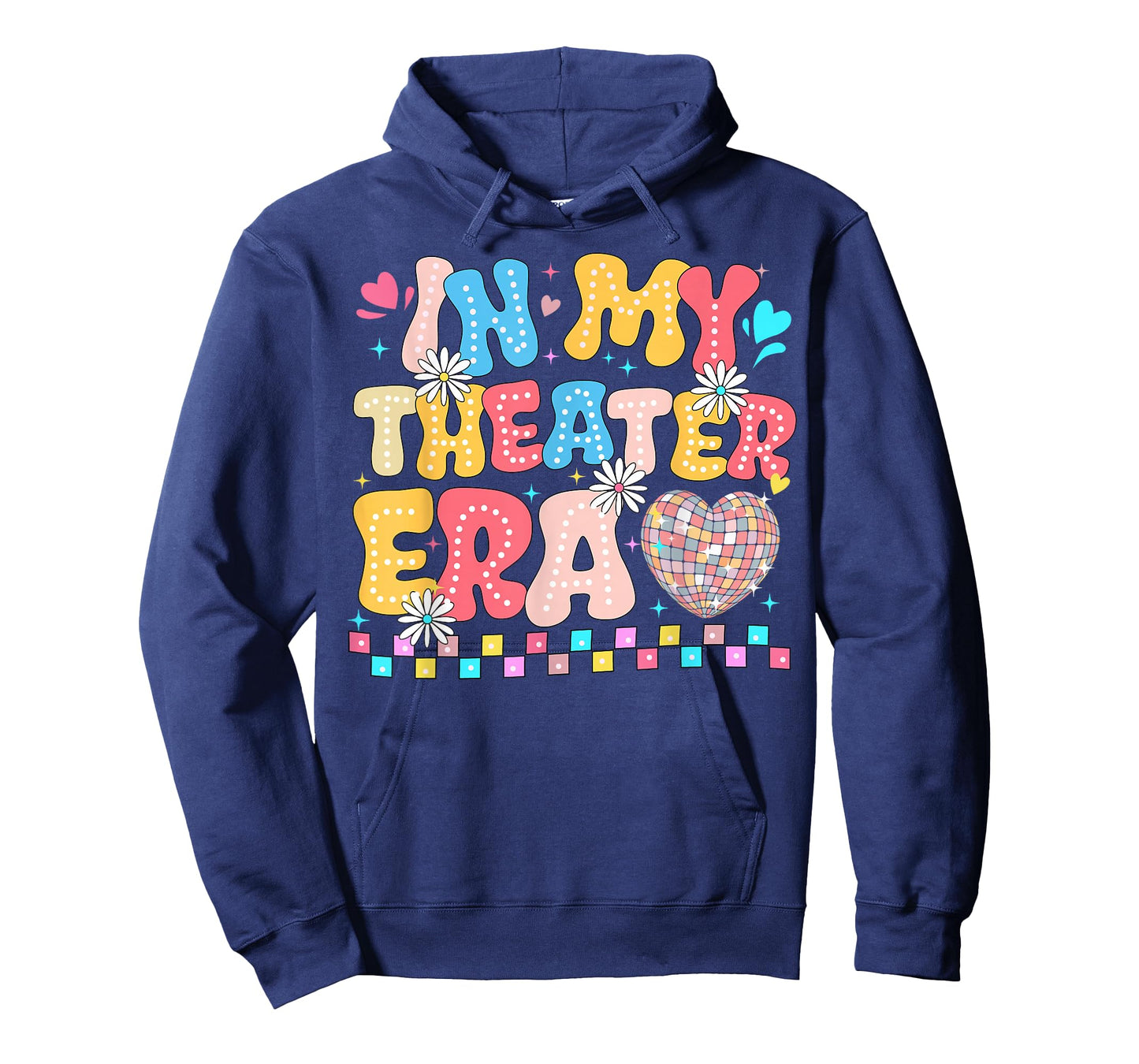 In My Theater Era Theater Lover Acting Teacher Girl Groovy T-Shirt