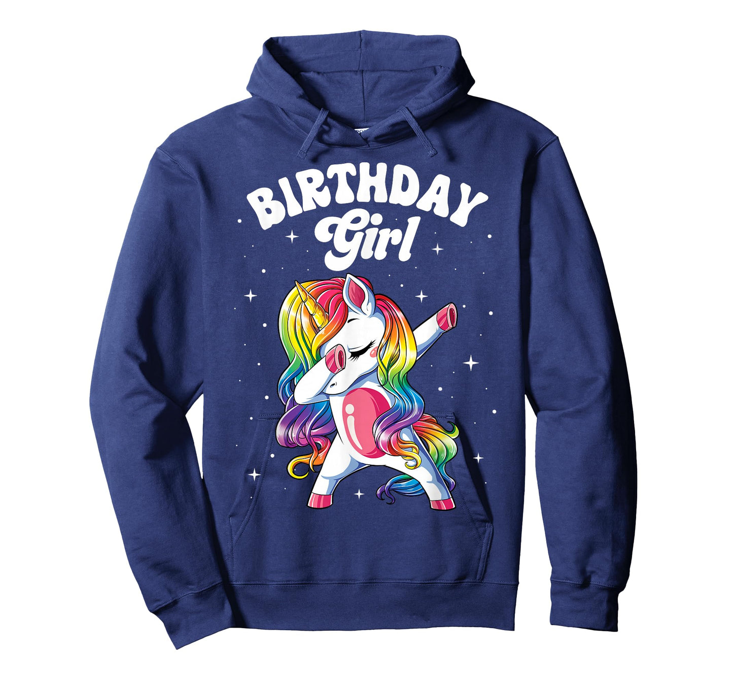 Unicorn Dabbing Birthday Girl Kids Rainbow Dab Dance Squad T-Shirt
