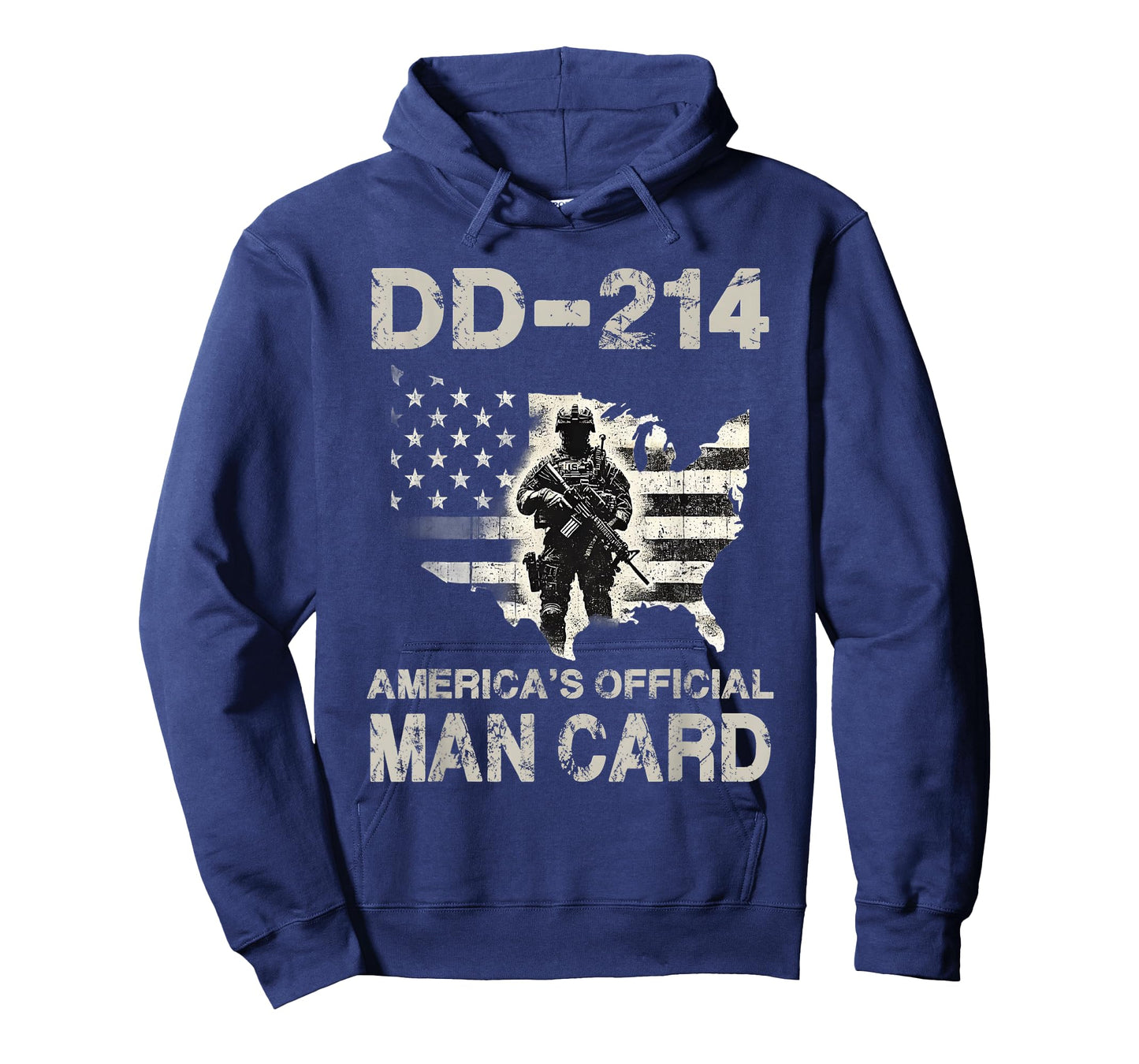 DD-214 America's Official Man Card Veteran Pride Flag T-Shirt