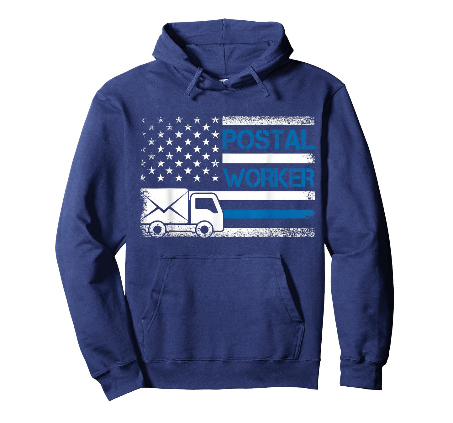 USA Flag Patriotic Postal Worker Mailman Mail Carrier T-Shirt