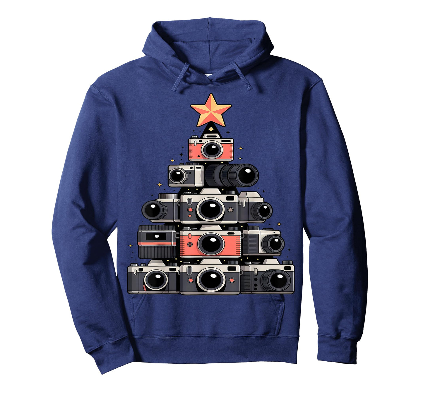 Photography Camera Christmas Tree Holiday T-Shirt
