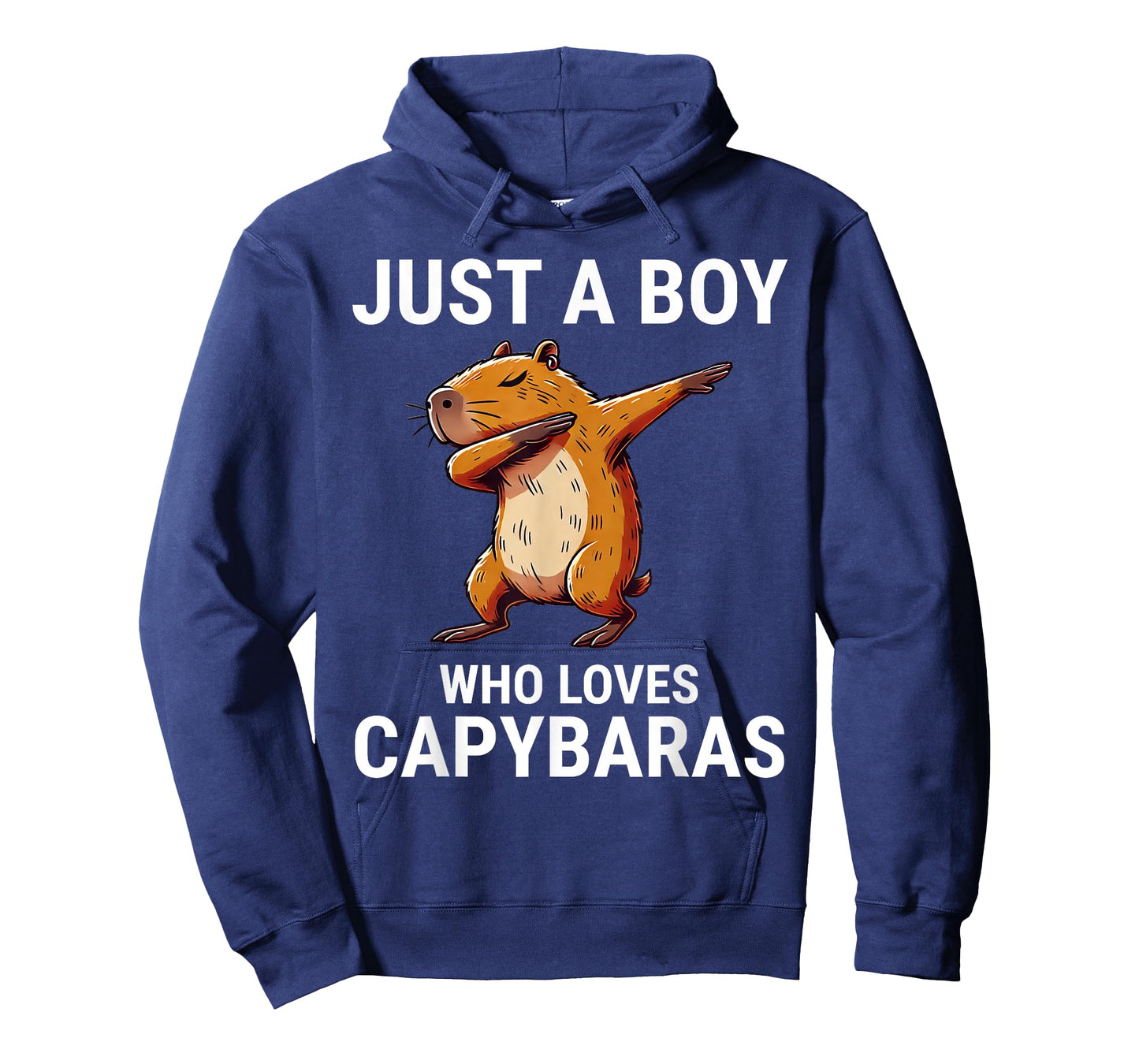 Just A Boy Who Loves Capybaras Cute Capybara Dabbing T-Shirt