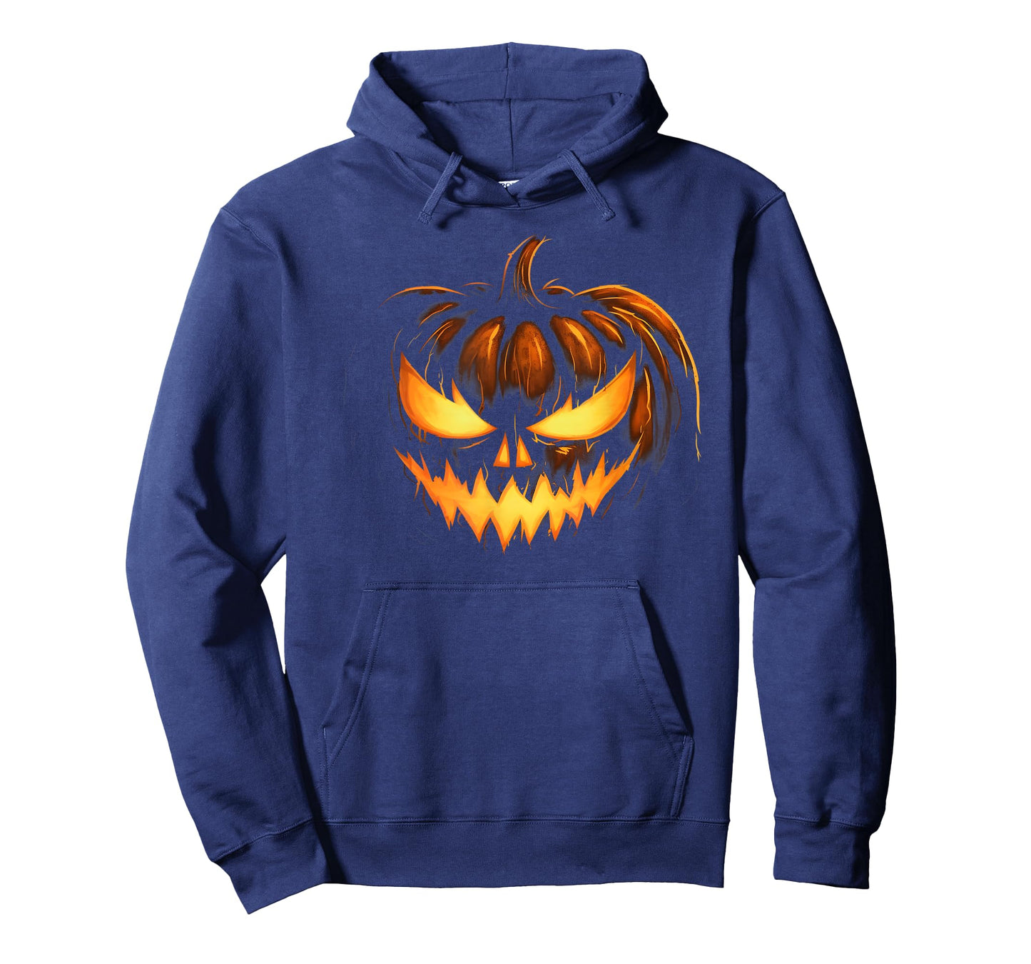 Scary Carved Pumpkin Face Jack O Lantern Halloween Costume T-Shirt