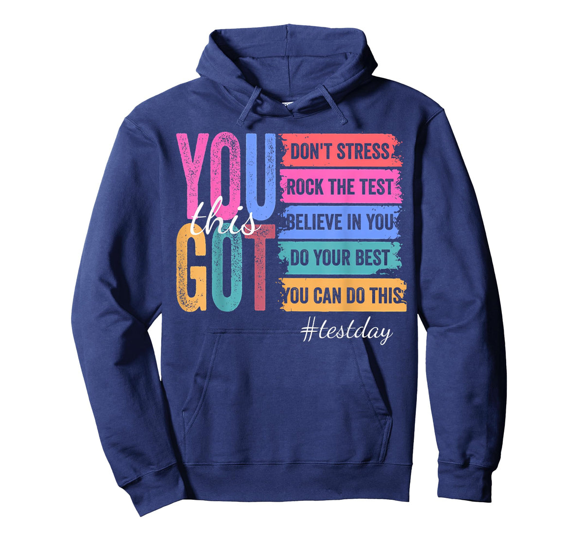 You Got This Don't Stress Rock The Test Test Day T-Shirt