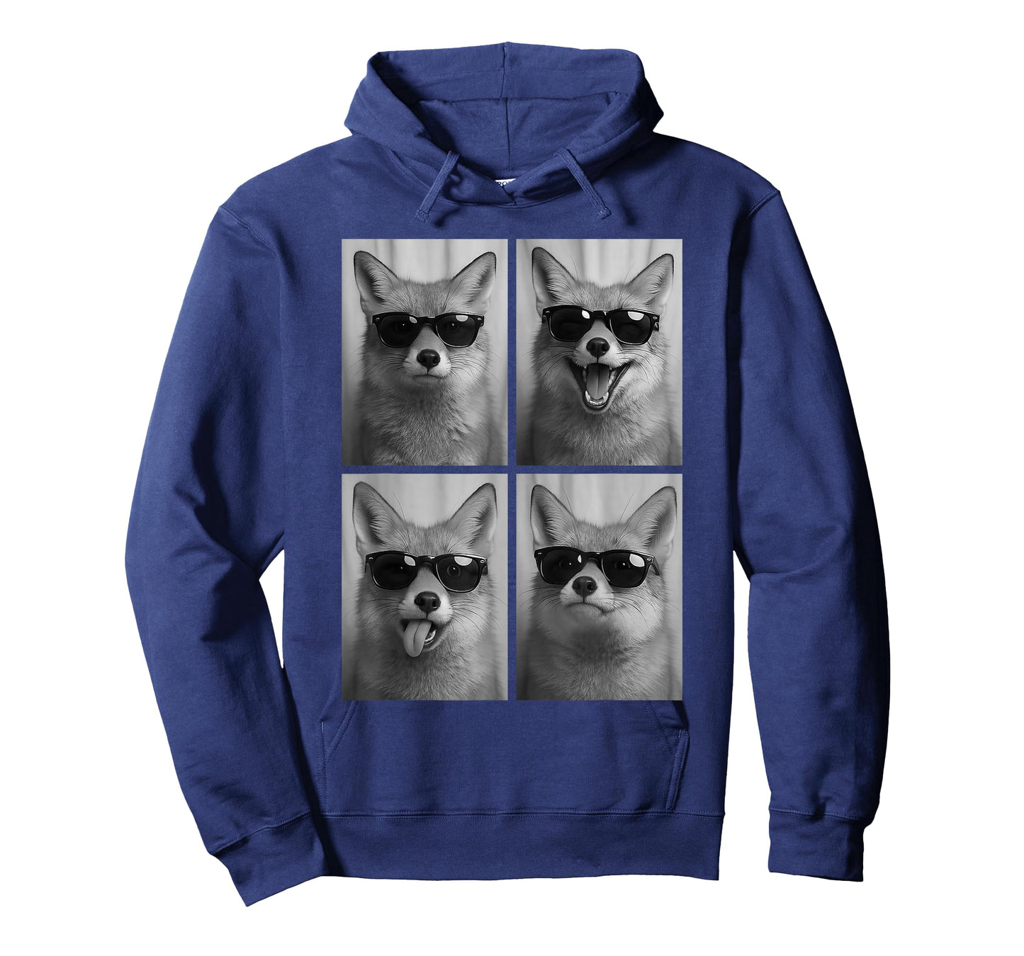 Cool Foxes Sunglasses Fox Jungle Animal Selfie Booth T-Shirt