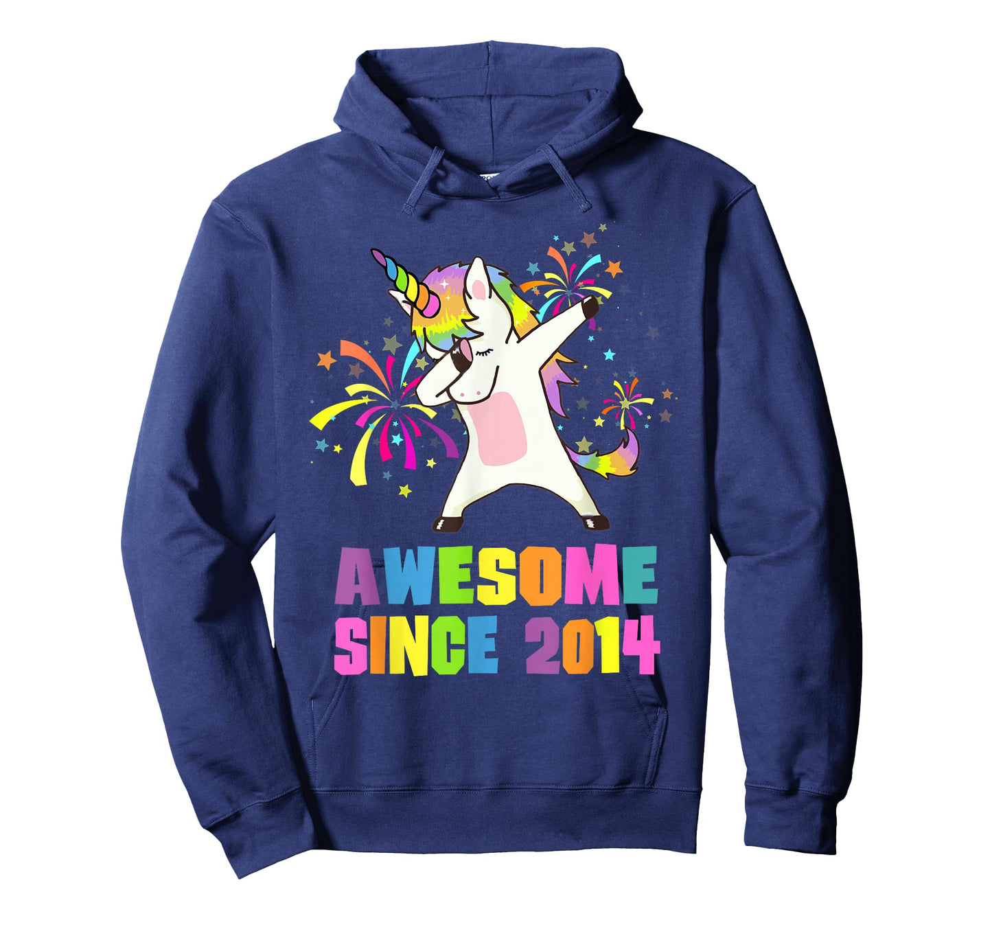 11 Years Old 11th Birthday Awesome Since 2014 Unicorn T-Shirt