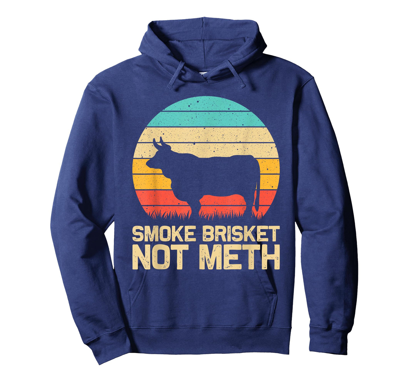 Cool Smoke Brisket Not Meth Funny Grilling Gift Men Women T-Shirt