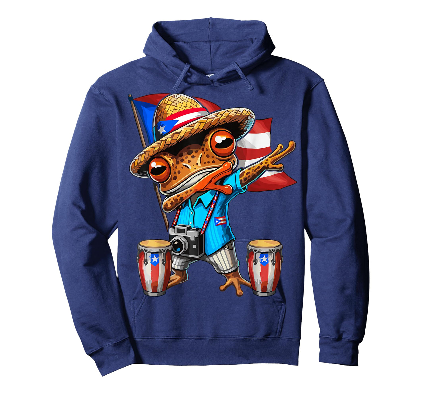 Coqui Dabbing Frog Puerto Rico Taino Boricua T-Shirt