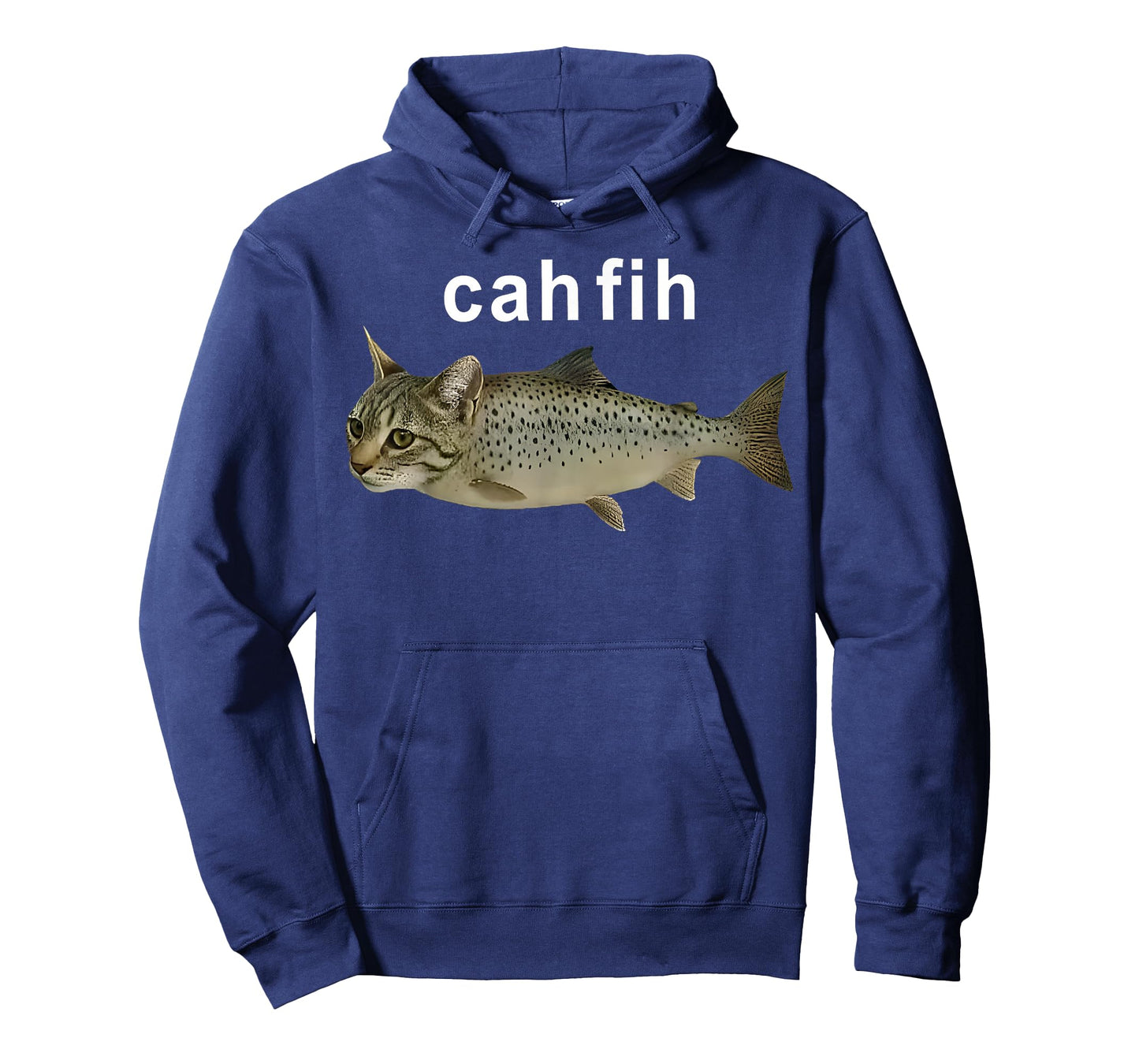 Cah Fih Catfish Misspelled Fish Meme Cat Fih Calling Random T-Shirt