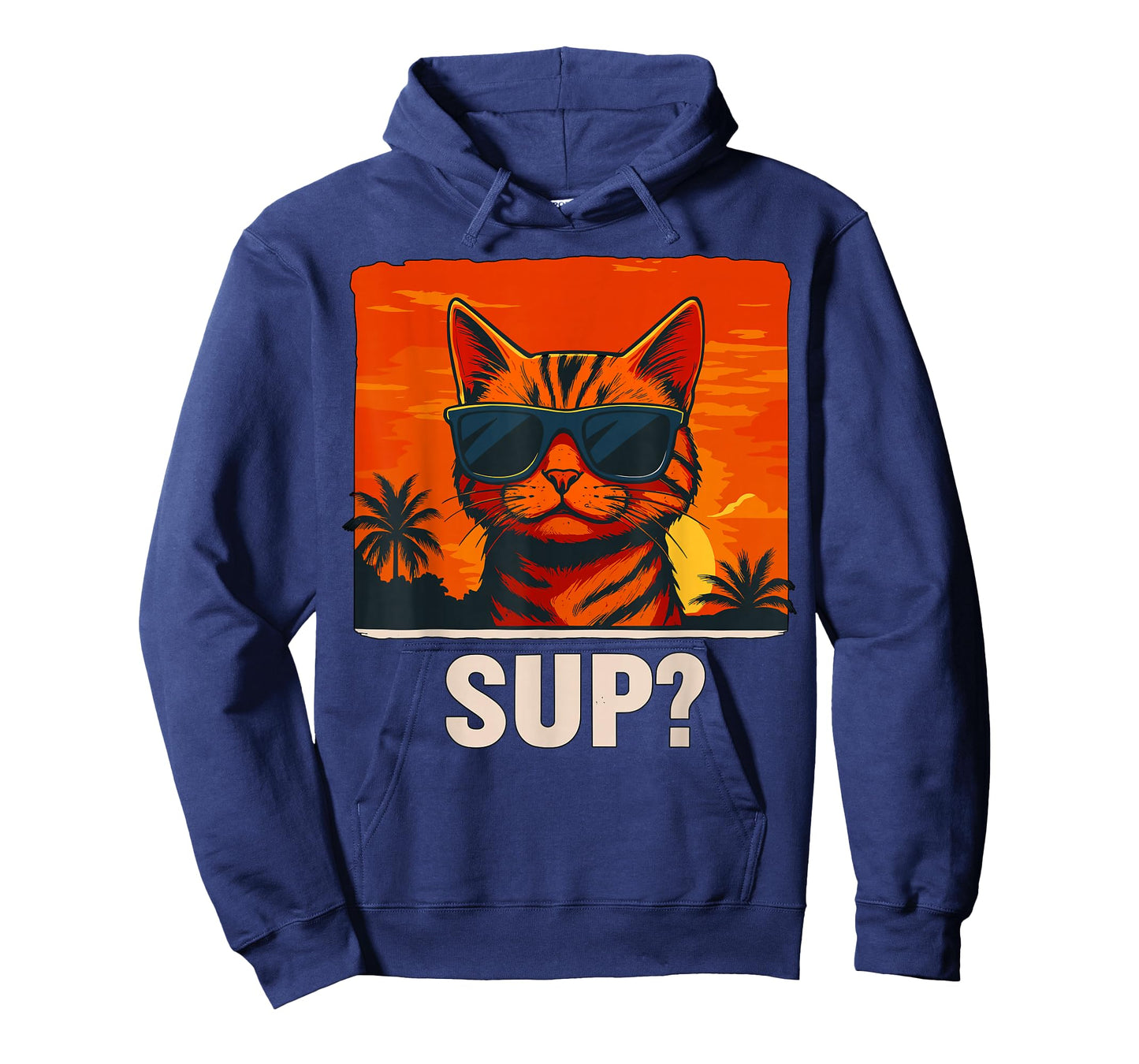 Cat with Sunglasses Sup T-Shirt