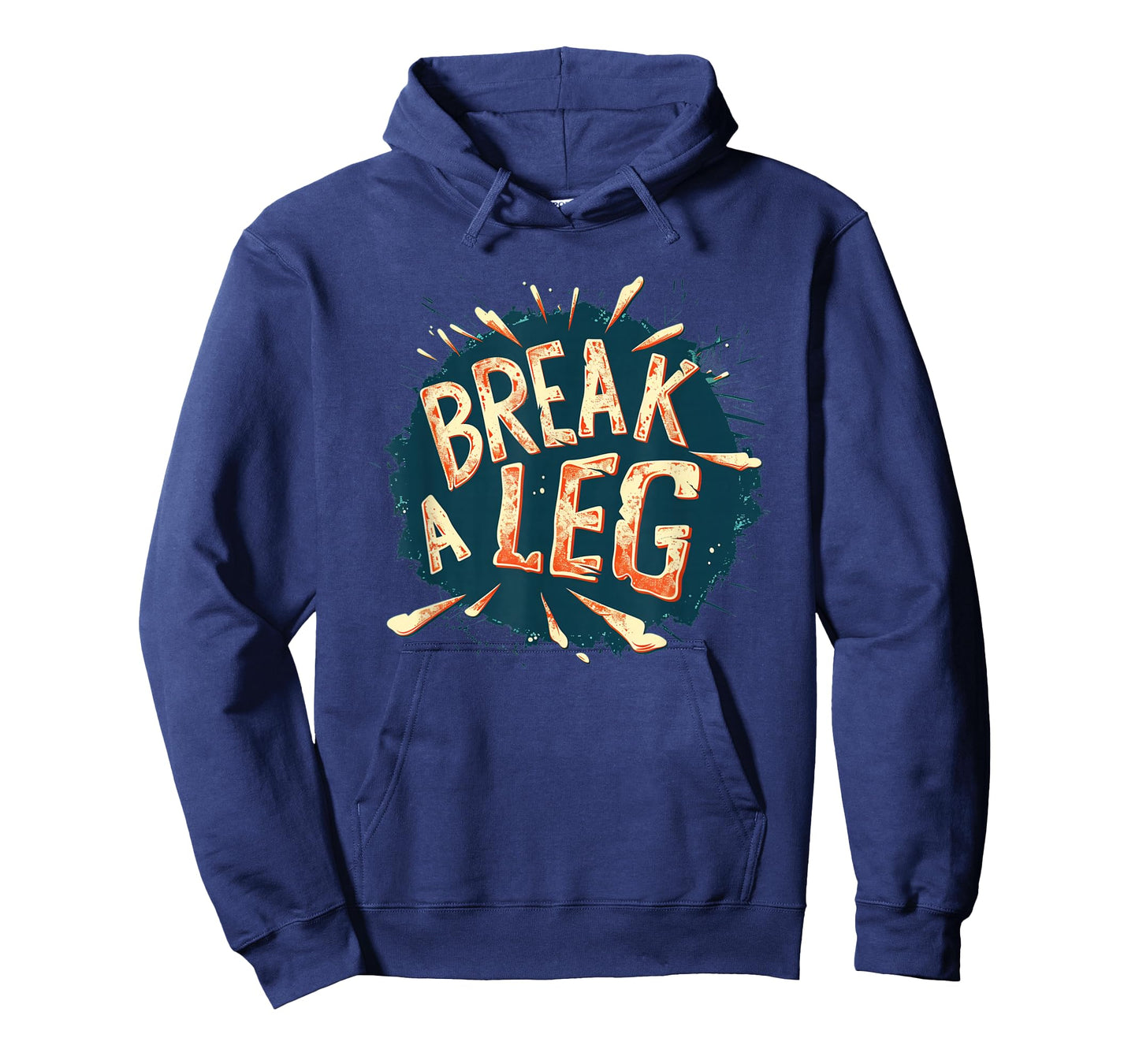 Funny Break a Leg Idiom Costume for Boys and Girls T-Shirt