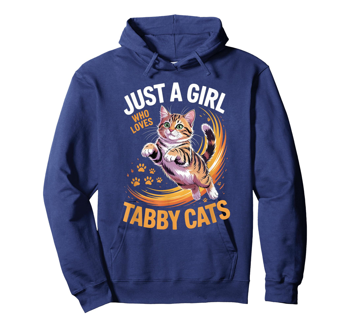 Girls Tabby Cat T-Shirt