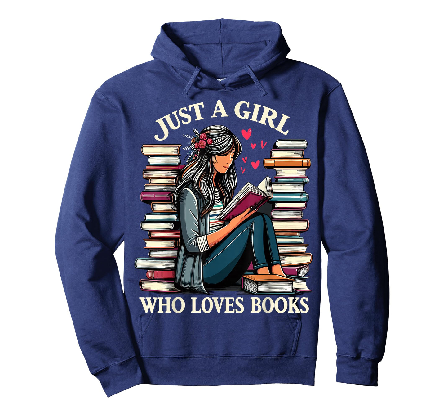 Just A Girl Who Loves Books T-Shirt