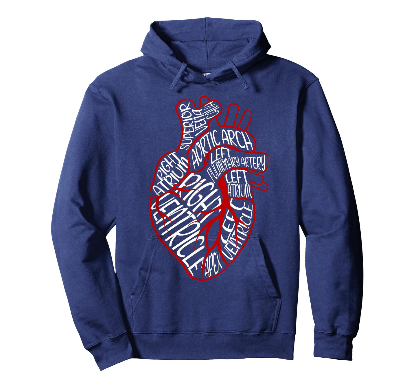 Anatomical Heart Medical Parts of Heart For Cardiologist T-Shirt