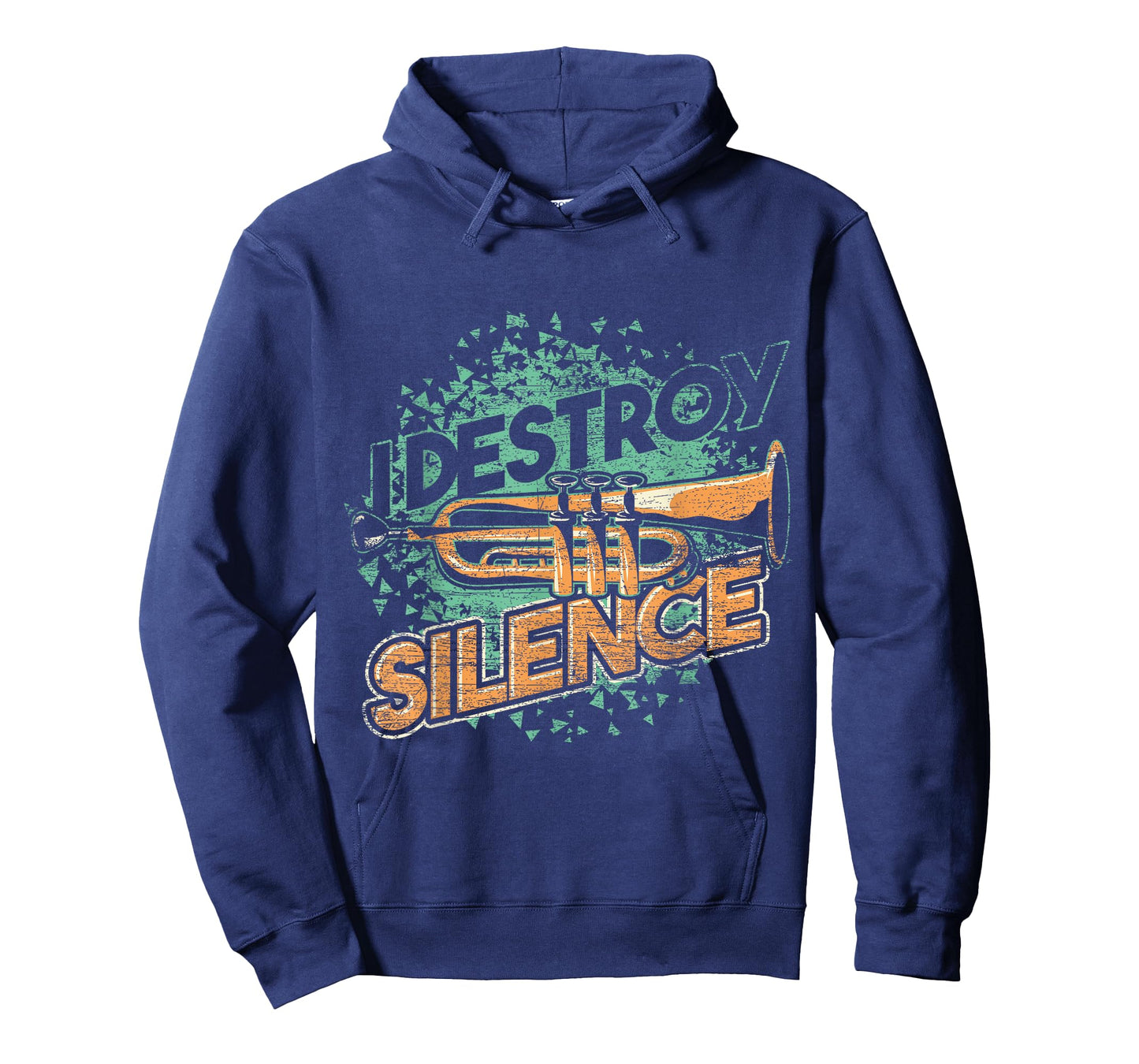 I Destroy Silence Trumpet T-Shirt