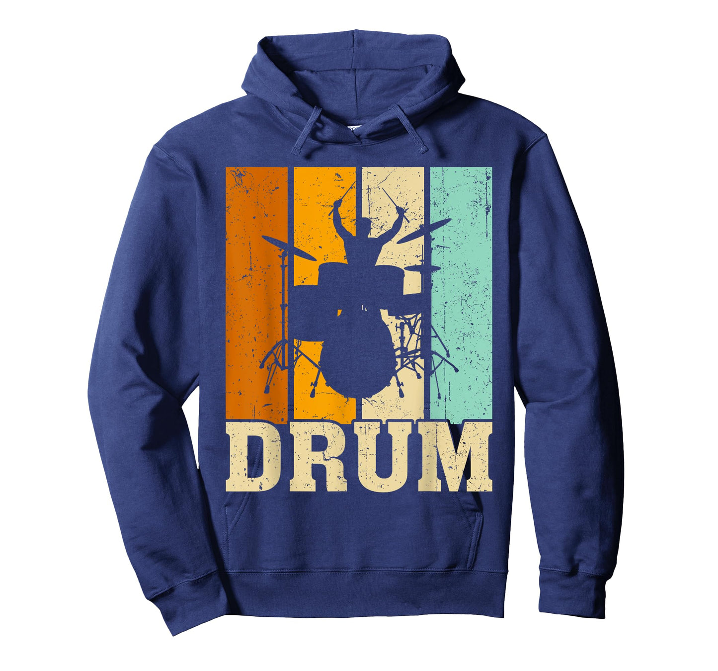 Drum Drum Drum Retro Vintage Drumming Gift for Drummers T-Shirt