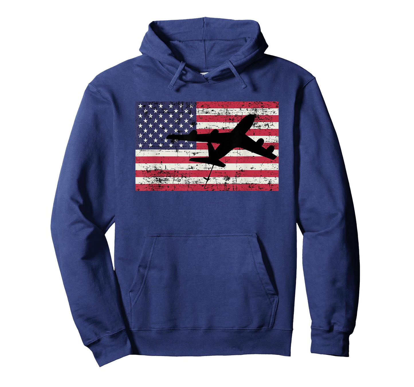 Patriotic KC-135 Stratotanker jet American flag t-shirt T-Shirt