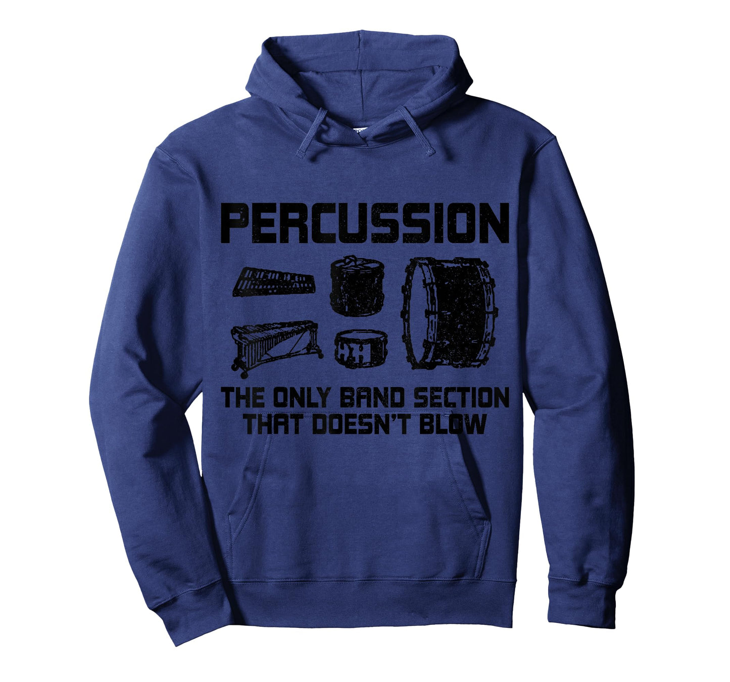 We Love Percussions - Percussionist Apparel Co. Percussion Only Band Section That Doesn't Blow Unisex-Adults Grey Small T-Shirt