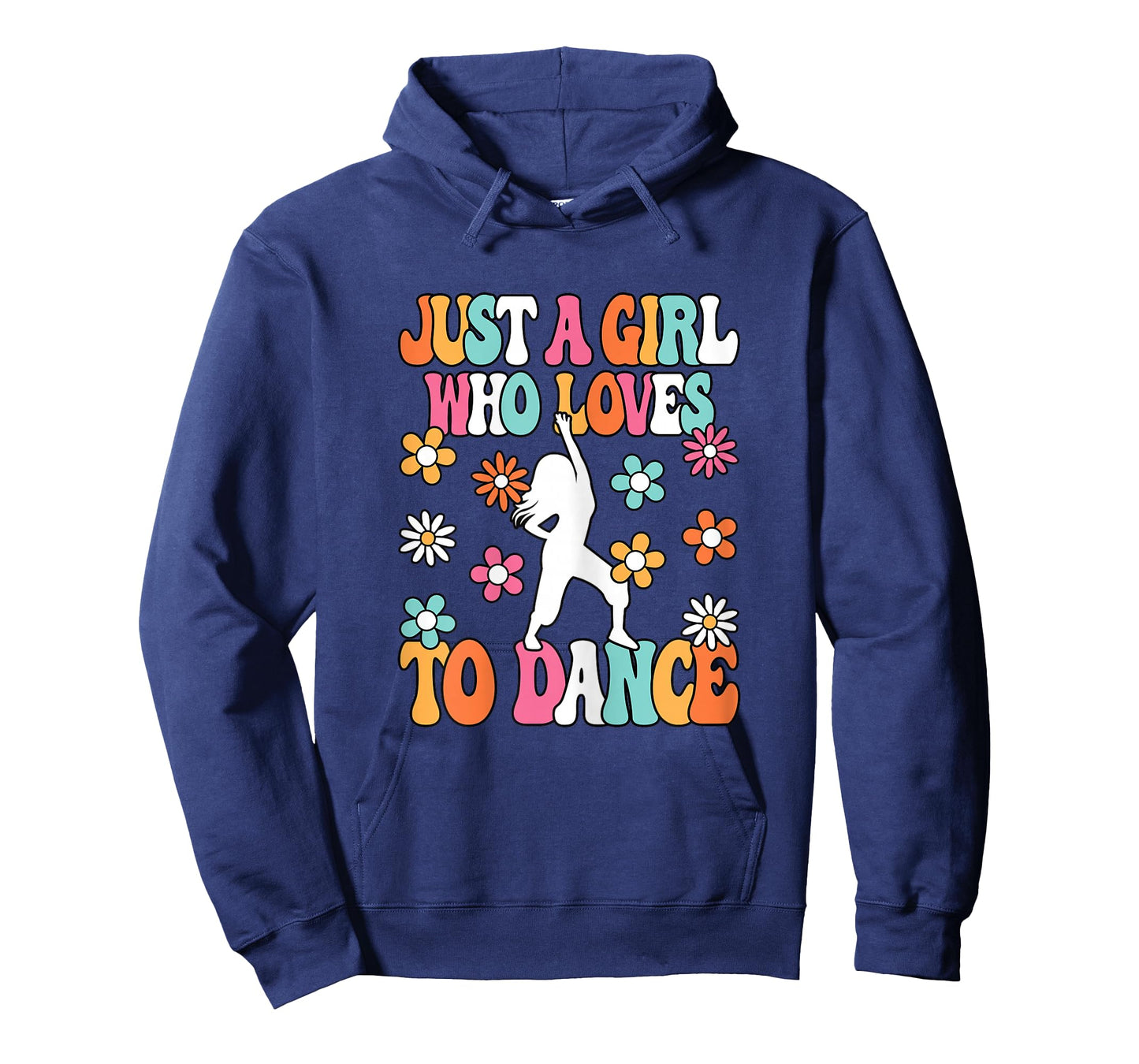 Just A Girl Who Loves to Dance Groovy Dancing Dancer Girls T-Shirt
