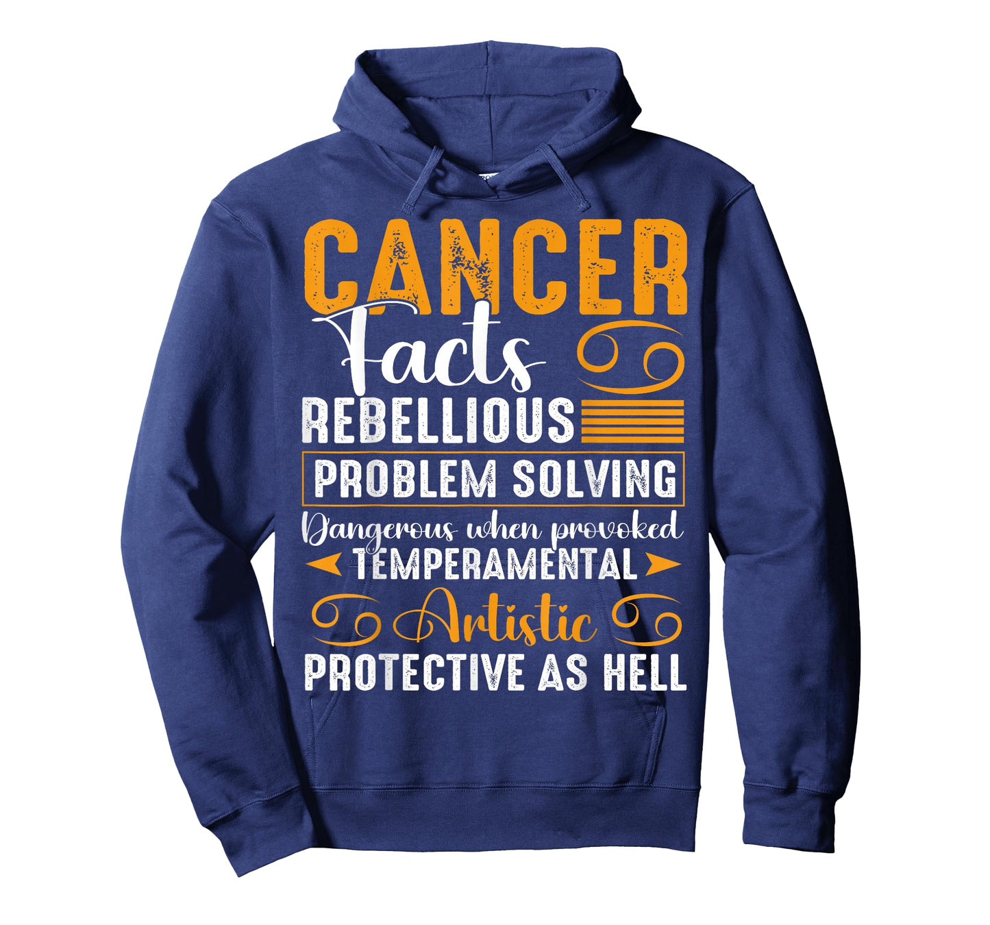 Cancer Facts Cancer Zodiac Sign June July Birthday Men Women T-Shirt