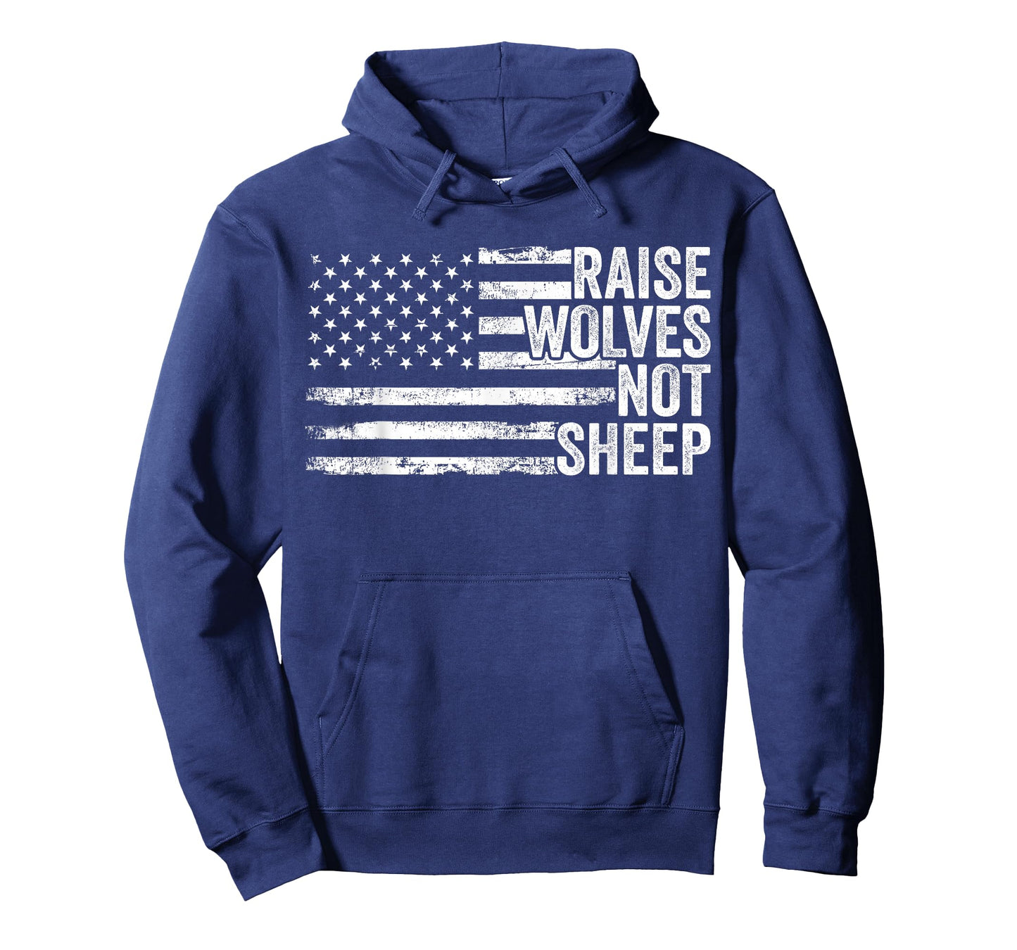Raise Wolves Not Sheep Patriotic Veteran Lions For Men Women T-Shirt